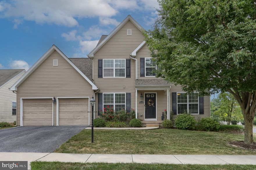 This well maintained 5 bedroom, 2.5 bath home is situated on a corner lot in the desirable Sweetbriar Creek community. Offering many energy efficient features and upgrades to include solar panels (leased) and tankless water heater just to name a few.  The main level offers a traditional floor plan with office, living room, dining room, laundry room, open kitchen and family room that overlooks the spacious, level fenced in backyard. The upper level features a large primary suite and two walk in closets.  Three additional bedrooms and a full bath complete the space.  The newly finished basement features a family room, bedroom with an egress window, office and plenty of space for storage.  The fenced in backyard backs to the community walking path.  Sweetbriar Creek also offers some great common areas including a basketball court, baseball field, pavilion and walking trail.