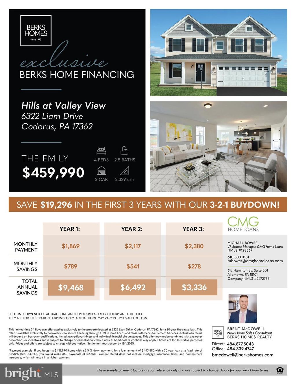 Photo of 6322 Liam Drive #LOT 45, SPRING GROVE, PA 17362 (MLS # PAYK2089442)