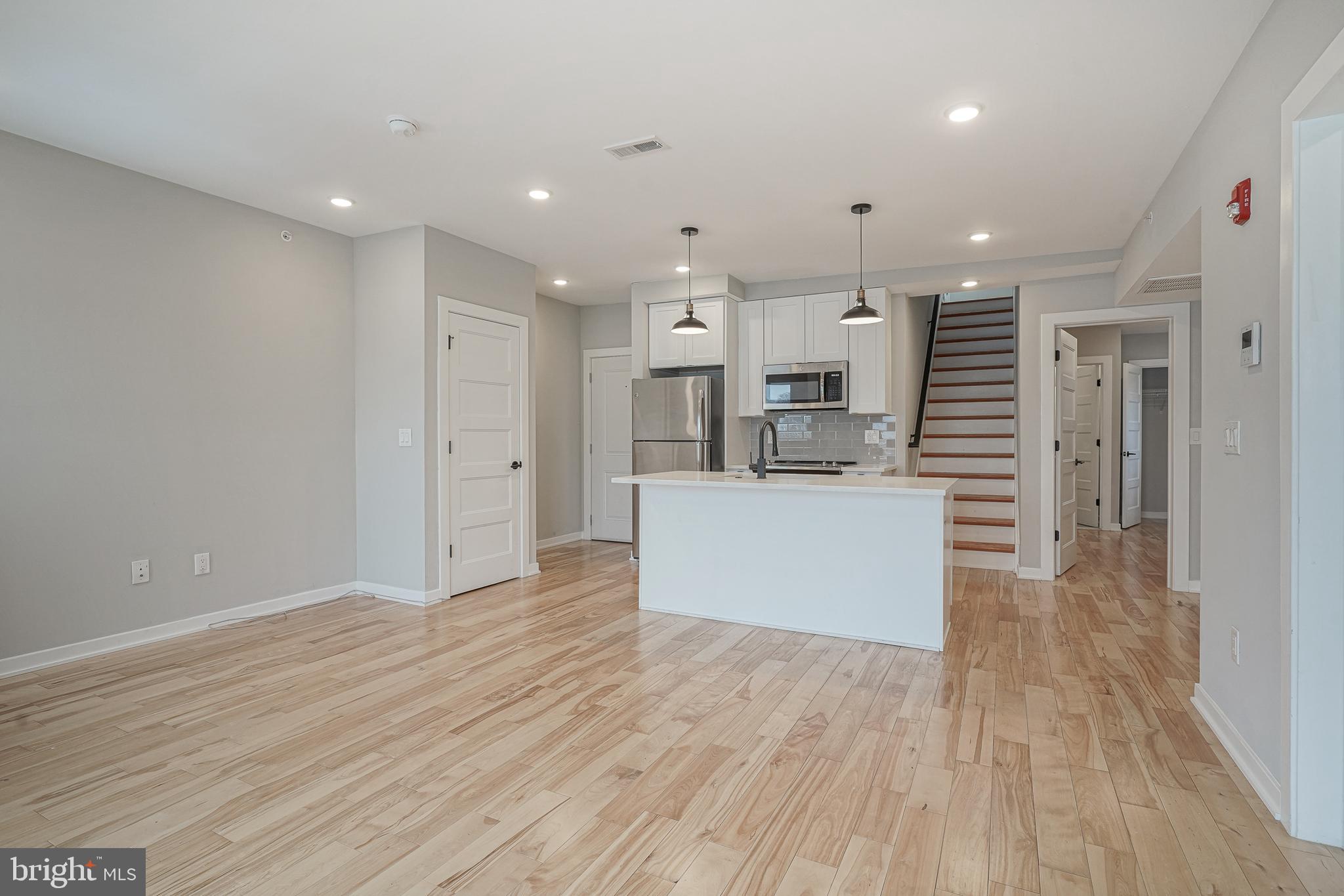 Come see this remarkable newer construction top floor unit with a fantastic layout, large bedroom sizes, modern finishes, city views, and your own HUGE PRIVATE ROOF DECK with 360 degrees views! This building, and unit, were constructed to the highest standards with an extraordinary attention to detail. While most new construction buildings shrink either the bedrooms, or the living room/dining room areas (or both) to try and squeeze in as many units as possible... in this unit every room is perfectly sized and extremely functional. On top of that, this is the top-floor, south-facing unit with city views from the kitchen, living/dining room, and front bedroom - making it the crown jewel apartment in the building. On top of that, there is also a massive private roof deck with those same city views that is only accessible from inside this apartment. Once you step outside the building you have all of the shops, restaurants, and conveniences that Fairmount and Francisville have to offer right at your doorstep. This location has a Walkscore of 85 so your daily errands do not require a car, and you're only a few blocks away from the Broad Street Line subway. The property is vacant and can be seen on short notice!