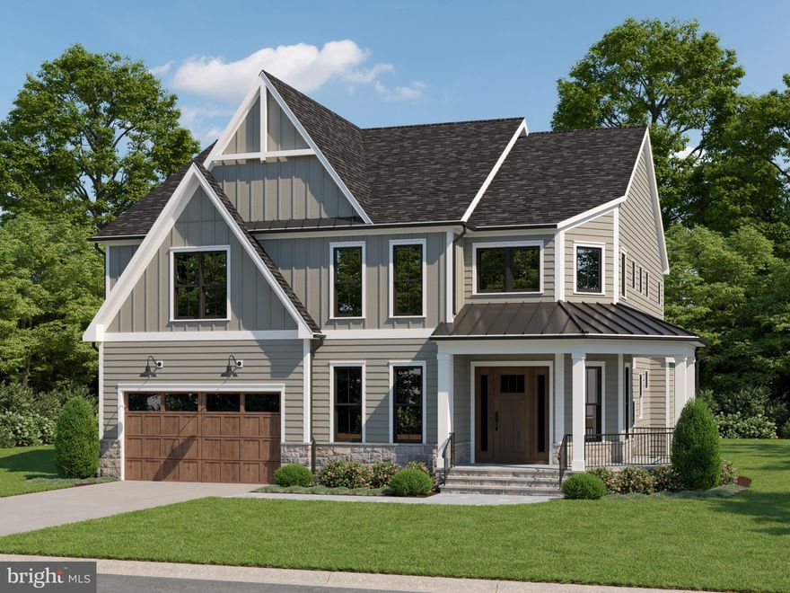 Introducing 6226 Stoneham Ct., an exceptional new 5-bedroom, 4.5-bath home to be built by award-winning The Wormald Companies. Expected delivery is May 2026. Perfectly situated in the highly desirable Ashburton community, this residence offers nearly 5,000 finished square feet and is within walking distance to schools, parks, and just minutes from shopping, commuter routes, and Metro access. Located in the sought-after Walter Johnson school district, this home delivers both convenience and sophistication. Step inside the inviting entry gallery, where wide-plank hardwood floors and a beautiful open staircase set the tone for the home’s elevated craftsmanship. The formal dining room flows into the gallery, while the great room—featuring faux wood ceiling beams and a gas fireplace—connects effortlessly to the gourmet kitchen and breakfast area, creating an open, light-filled space perfect for everyday living and entertaining. A private main-level office offers the perfect setting for work or study. The gourmet kitchen showcases a dramatic quartz-topped island, 42" cabinetry with soft-close features, a beverage center, and premium Bosch stainless steel appliances, including a 36" 5-burner gas cooktop, double ovens, built-in microwave, and 36" refrigerator. Adjacent to the kitchen, the mudroom with custom cubbies connects to the two-car garage for added convenience. Upstairs, the grand owner’s suite impresses with a tray ceiling, two spacious walk-in closets, and a spa-like bath with a freestanding soaking tub, oversized glass-enclosed shower, and quartz-topped dual vanities. Three additional bedrooms, each with walk-in closets, include one ensuite and a Jack-and-Jill bath. A second-floor loft provides flexible space for a family room or second office, and a laundry room with cabinetry and sink completes the level. The fully finished lower level offers a large recreation room with a wet bar, a fitness area, a fifth bedroom, a full bath, and abundant storage—perfect for guests or entertaining. The home’s thoughtful details continue throughout with upgraded trim, extensive recessed lighting, 9-foot ceilings on the main and upper levels, and designer-selected finishes throughout. Exterior highlights include a stone and Hardie® siding façade, covered flagstone front porch, rear flagstone patio, and professionally designed landscaping. Energy-efficient systems, CAT 6 wiring, and a car charger outlet complete this thoughtfully designed home built with Wormald’s signature quality and craftsmanship.  *** PHOTOS - are only a representation of the intended finishes included; not of the listing.  Please consult the agent for actual finishes and layout. ***