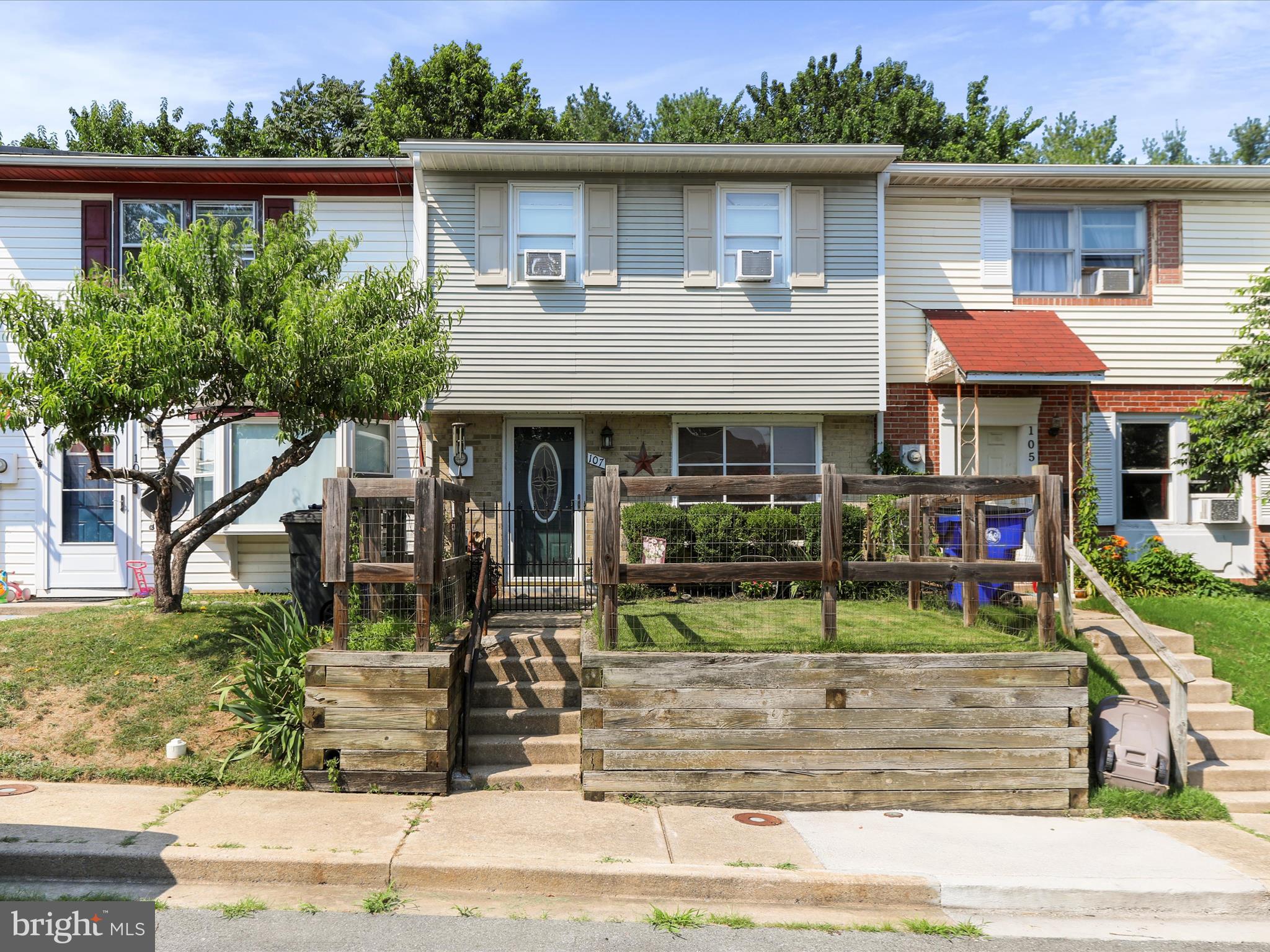 PRICE IMPROVED--INCREDIBLE VALUE!! SELLER IS WILLING TO INVEST UP TO 25K PRIOR TO SETTLEMENT FOR COSMETIC IMPROVEMENTS, AT A MUTUALLY AGREED UPON PRICE, AT THE SELLERS SOLE COST. Welcome home to this three bedroom townhome in Brunswick Heights that is a tremendous opportunity! Run to this opportunity that is simultaneously great for first time buyers or investors alike. The main level offers a charming farmhouse style kitchen with new faucet, disposer, stove, refrigerator and microwave. The living room is cozy and light filled. The main level also has a half bathroom with newer washer and dryer. The main level is complete with an enclosed porch off the kitchen, perfect for storage or home office. The upper level features three bedrooms and a shared full bathroom. The original hardwoods upstairs exude charm. The bathrooms have been recently updated with new faucets and toilets. The fully fenced in back yard offers privacy while enjoying the back patio. Two assigned parking spaces in front of the home for your convenience. Recent updates include gutters, soffit, down spouts, roof 2019, windows 2020, hot water heater 2019. Close proximity to Brunswick High School, public library and more! Welcome home!