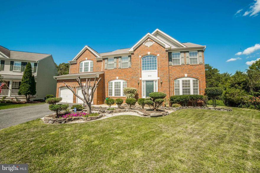 Brick Front Colonial in quiet Cul-de-sac that backs to woods. Sun room extension, open kitchen w/island cooktop, hardwood floors main level, sitting room and oversized walk in closets in master. Huge walk out basement with rough in for additional bath. New community pool and clubhouse. Close to fine dining, cinema, shopping, Virginia Oaks Golf Course. Open Sunday 9/20 from 1pm to 4pm.