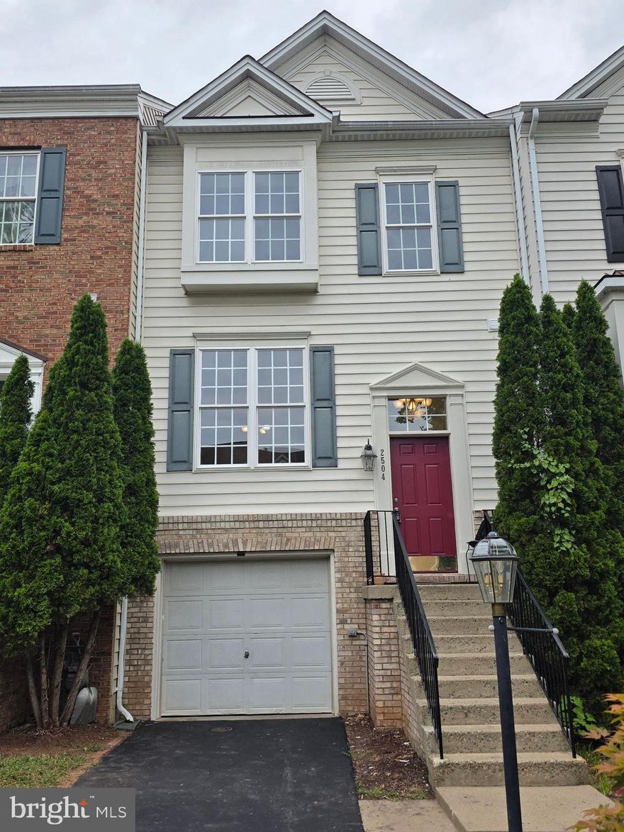 Welcome to 2504 Oak Tree Lane, a spacious 1 car garaged town home located in River Oaks. This home offers 3 bedrooms, 2.5 bathrooms, and plenty of living space across three finished levels, making it the perfect place to call home. Inside, you'll find fresh paint and brand-new carpet throughout, creating a bright and inviting atmosphere. The main level features a spacious living room that flows into a dining area, ideal for entertaining or everyday living. The eat-in kitchen offers lots of cabinet space and opens to a light filled sun room, perfect for morning coffee, a home office, or a cozy retreat. Upstairs, you’ll find 3 total bedrooms.  A spacious private primary suite, featuring its own sitting room, private full bath and walk-in closet. You will also find 2 generously sized  secondary bedrooms with a shared hall bathroom.  The fully finished lower level provides a rec room that can be used as a family room, game room or gym. This home, conveniently located near commuter routes, shopping, dining, and parks, offers the ultimate convenience.