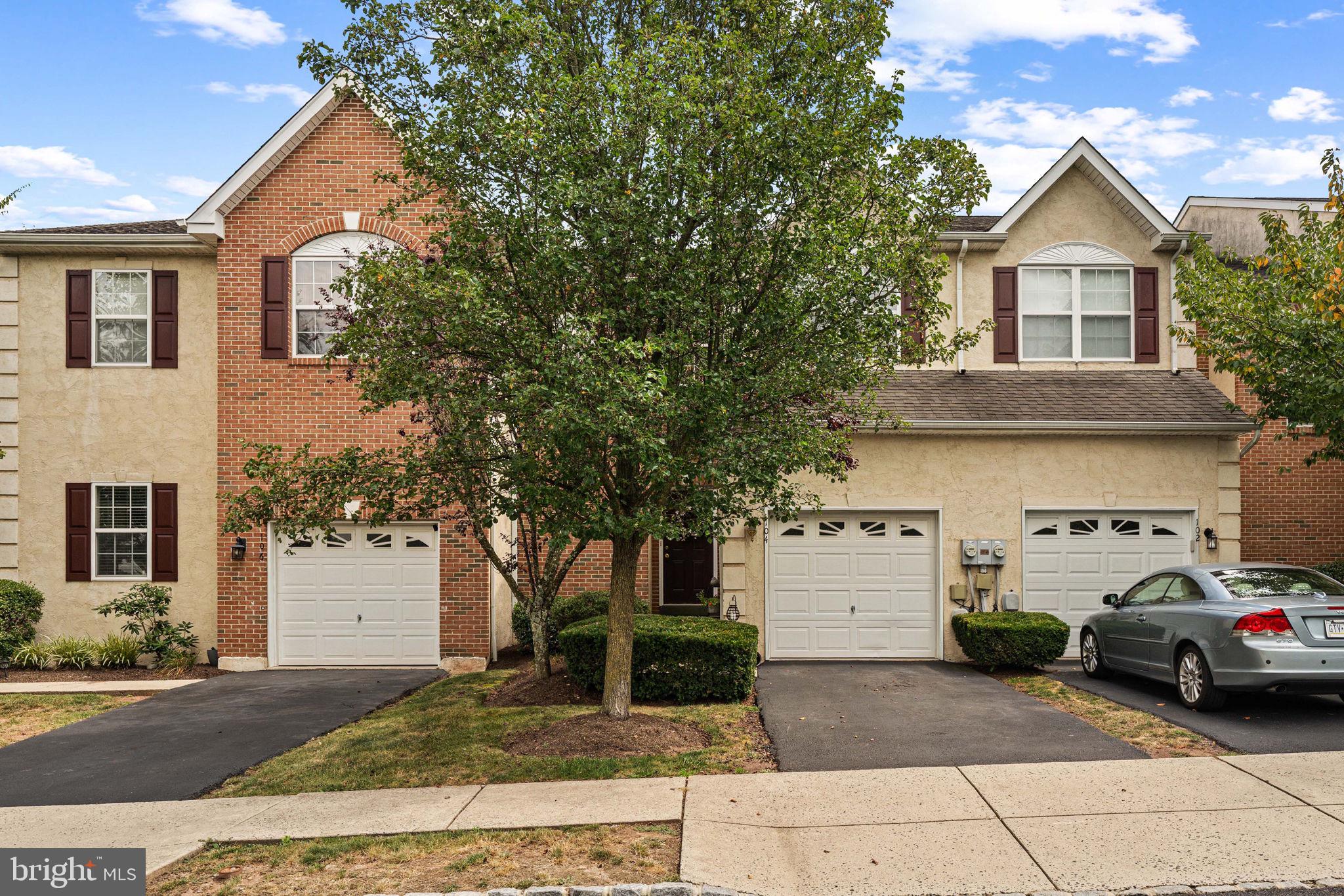 Welcome to this spacious 3-bedroom, 2.5-bath townhome offering comfort, style, and convenience. Step inside to a bright foyer with hardwood floors that flow into the eat-in kitchen. The open-concept living room is ideal for both entertaining and relaxing, complete with a cozy propane fireplace. Upstairs, the large primary suite features a vaulted ceiling, walk-in closet, and en suite bath with a double vanity and a luxurious soaking tub. Two additional bedrooms, a full hall bath, and the convenience of second-floor laundry complete the upper level. The unfinished basement with an egress window provides excellent potential for future living space. Additional highlights include a brand-new HVAC system, a one-car garage, and the peace of mind of year-round comfort.