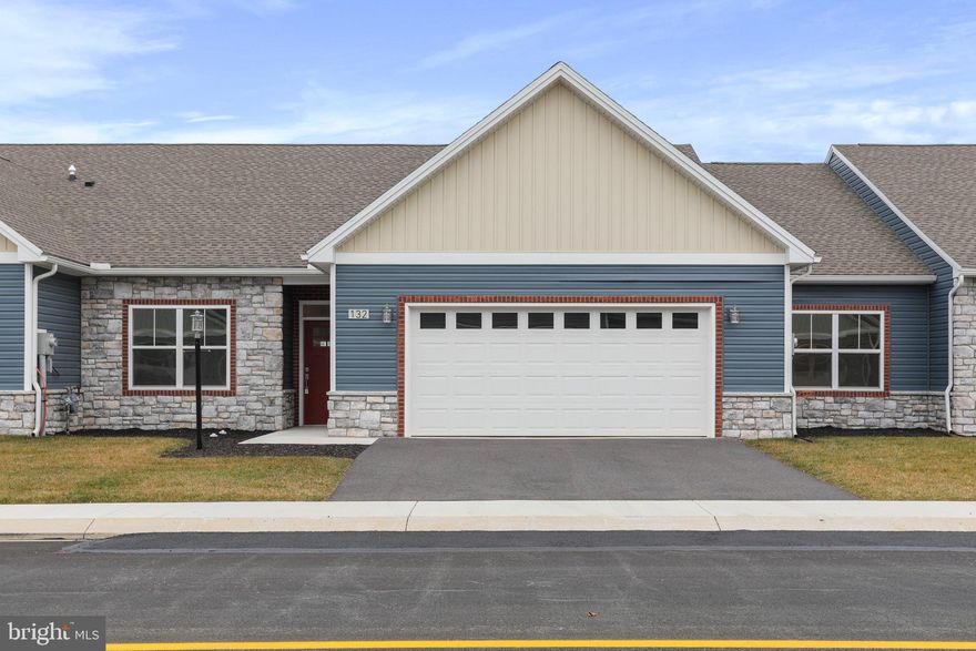 This new construction interior townhouse features an open concept main living space, dedicated bathrooms off the primary and secondary bedrooms with one additional bedroom that could also be easily used for an office space.  Property includes an HOA which covers lawn care.  Be sure to check out this unit, available NOW!