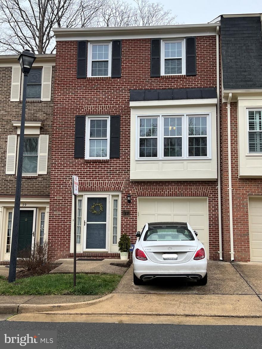 Available May 1, 2025 ** Beautiful 3-level garage townhome ** Lots of natural light! ** Backs to trees! ** Entry on main level with big foyer, garage access, hallway to family room/den ** Family room/den w/ space for office, workout area, or storage ** Full size washer and dryer ** Large kitchen w/ granite counters, stainless steel appliances, white hutch, and room for a table ** Gorgeous wood floors in Living and Dining rooms ** Wood burning fireplace ** Sliding glass door from living room to fenced back yard w/ deck ** Top level features two big bedrooms w/ private bathrooms ** Primary bedroom w/ ceiling fan, walk-in closet,  second vanity, bathroom w/ stall shower ** Bedroom 2 w/ ceiling fan, 3 closets, bathroom w/ tub shower ** Convenient location: small enclave of homes with no through-traffic ** Just minutes to King St Metro & VRE stations, Old Town, HQ2, and DC ** Bus stop at community entrance ** No Pets ** Minimum income $108,000, no more than 2 incomes to qualify. Renters insurance required ** photos from previous listing