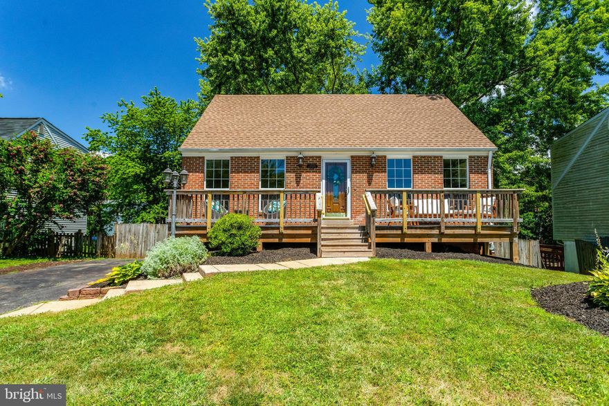 Beautiful Cape Cod seated in Peaceful Neighborhood! Featuring a very Large Eat-In Kitchen complete with Stainless Steel Appliances including Gas Range and Dining Area with Access to the Back Deck ideal for Summer Grilling. Freshly Painted Neutral Interior. Main Level Bedroom and Updated Full Bathroom make One Level Living Possible Here. Upper Level complete with Two Additional Bedrooms and Full Bath. Recently Finished Lower Level has another Full Bathroom and Den/Guest Space/Playroom, Great Room/Rec Room Space and Walks Out to Patio Area and Fully Fenced Backyard. Large Shed with New Roof for Plenty of Additional Storage. Infrastructure Improvements Include: New Roof (2024), Water Heater (2022), Polybutene Plumbing Replaced with PEX (2016). Off Street Parking in Driveway for up to 2 Cars with Plenty of Additional Street Parking on Wide Street in Front. Excellent Location close to Shopping, Restaurants, Commuter Routes & Public Transportation.