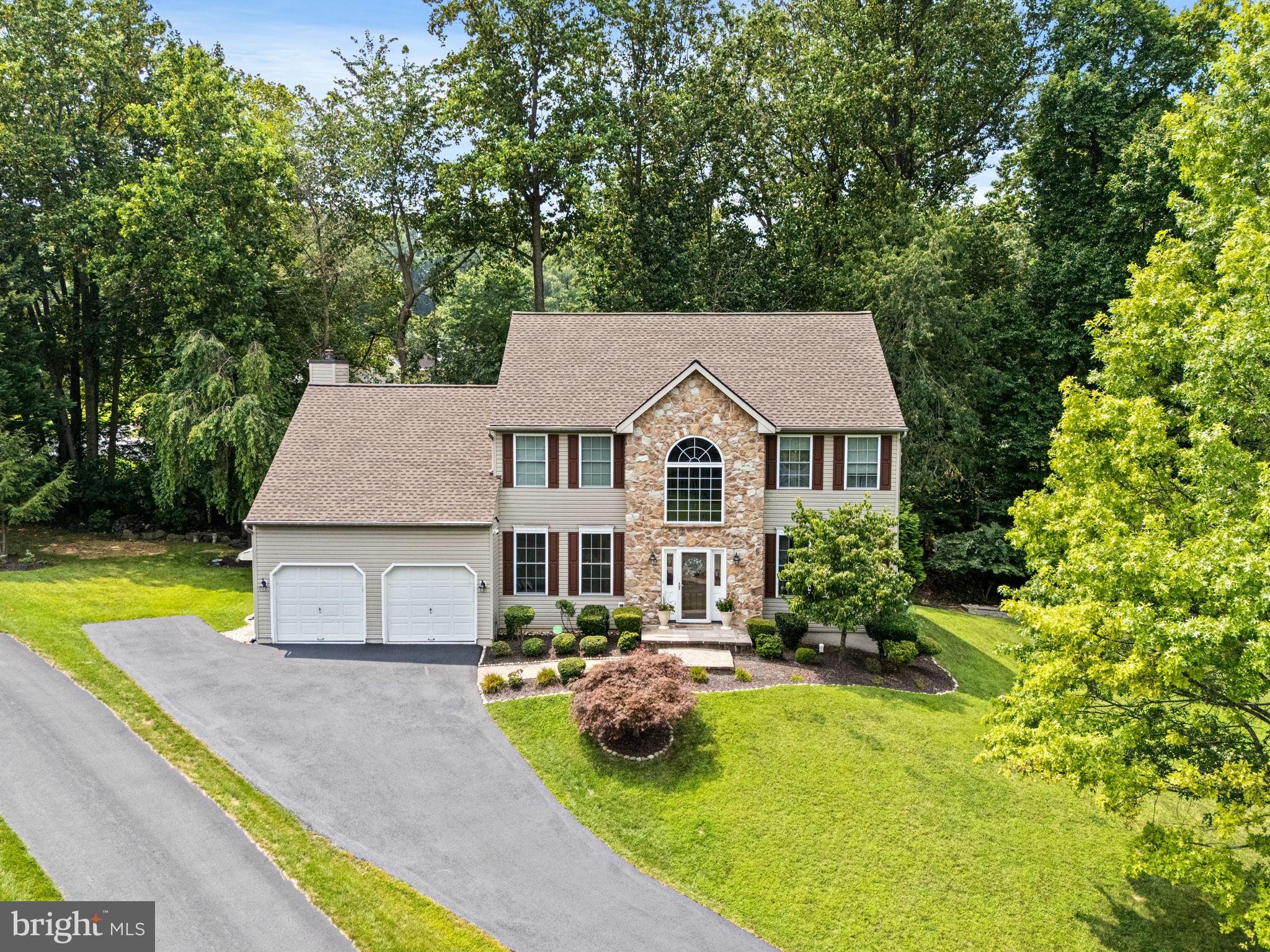 🏡 Welcome to 619 Nancy Jane Lane – Where Comfort Meets Elegance
Tucked away on a quiet cul-de-sac in the desirable Woods of Taylor’s Mill neighborhood, this beautifully updated Colonial sits in the award-winning Downingtown Area East School District, home to the top-ranked STEM Academy.
From the moment you arrive, you’ll notice the thoughtful curb appeal, including a charming paver walkway that leads you into a bright, two-story foyer. To your left is a private home office, currently used as a guest bedroom, and to your right, a welcoming formal living room.
The main level features rich, upgraded hardwood flooring and freshly painted neutral tones, offering a clean, move-in-ready ambiance.
Entertain with ease in the formal dining room, complete with elegant crown molding and wainscoting, or gather in the gourmet kitchen featuring granite countertops, tile backsplash, stainless steel appliances, custom cabinetry, and a spacious eat-in area.
The cozy family room with a fireplace connects seamlessly to a large screened-in porch—your personal sanctuary to enjoy morning coffee or unwind in the evening with peaceful views of nature.
Step outside to a stamped concrete patio with a built-in fire pit, surrounded by mature trees that provide both privacy and beauty, creating an ideal space for outdoor enjoyment.
Upstairs, you’ll find four generously sized bedrooms, including a primary suite with a walk-in closet and a spa-like en-suite bathroom. A fully remodeled hall bathroom (2021) completes the upper level.
Need more space? The finished basement (approx. 800 sq ft) offers a versatile bonus room—perfect for a playroom, home gym, or media room—along with ample storage.
Noteworthy Upgrades after 2018
New roof with transferable warranty (2024), Newly painted driveway (2025), New water heater (2019)
New carpet in basement and second floor (2019),Remodeled second-floor bathroom (2021)
This home truly offers the perfect blend of style, comfort, and functionality—all in a prime location. Don’t miss the opportunity to make 619 Nancy Jane Lane your forever home!