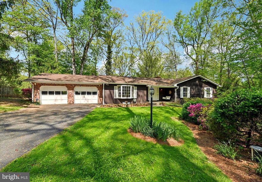 This sprawling rancher with 2,700 finished sq ft in Monrovia sits on a private almost 1 acre landscaped lot and offers 4 bedrooms & 3.5 bathrooms with a finished walk-out basement and 2 car garage. The main level welcomes you with beautiful refinished hardwood floors flowing through the living room, dining room, kitchen, family room and the 3 nicely sized bedrooms. Including a large primary bedroom with ensuite and an additional full bathroom and half bath off the hallway! The finished walk-out basement with patio features the fourth bedroom, full bathroom, office, exercise room and laundry. No HOA! New Stainless Steel Appliances, Butcher Block Countertops & Double Sink in Kitchen (2025) , Heat Pump (2024), Chimney Cap (2023), Gutters/Downspouts (2023), Roof (2017), Septic Pumped (2/26). Outdoor living is just as accommodating with a new 20'X10' $17,000 deck overlooking the large peaceful backyard situated in a neighborhood with mature trees. Easy access to Rt 70 and 27 for commuting to Montgomery County, Howard County, Baltimore and beyond! Nearby parks and playing fields, grocery stores, restaurants and shopping options. Short drive to vibrant Downtown Frederick too!