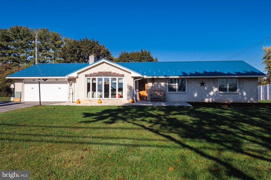 Welcome to this charming rancher located in the desirable Greencastle–Antrim School District. This well-maintained home offers 3 bedrooms and 2 full baths, with the second bath located in the basement, along with a bonus room that provides flexible space for guests, storage, or hobbies. Property has 2 /2 car garages(4 cars)attached. Playset in backyard will stay.

The home features many recent updates, offering comfort and peace of mind, including:

New roof (2022)

Replacement windows (2022)

Central A/C added (July 2019)

200-amp electric service upgrade (June 2023)

Water filtration system with RO filter and UV light

Bonus room and basement bath (2023)

Main level bathroom remodel with tile and Schluter system (May 2024)

New front patio (2023)

Enjoy the warmth of original hardwood floors throughout and a cozy gas fireplace in the living area.

 The property includes a 1970 mobile home currently being used for storage.  The site currently has it's own separate power, water and sewer source available.

Conveniently located near schools, shopping, and commuter routes, this home combines modern updates, charm, and value. Don’t miss your opportunity to make this Greencastle rancher yours!