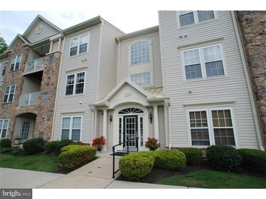 Extremely rare LOFT unit! Like-new top floor (elevator serviced) 2 BR/2BA luxury condo plus huge loft in the dog friendly 55+ Forest Ridge community. Open floor plan with soaring ceilings, wall to wall upgraded carpeting and a Brazilian Cherry dining room. Large kitchen boasting Corian counters, 42" upgraded cherry cabinets, double sink, upgraded appliances, large pantry, and laundry. Sun-soaked dining room which leads outside to a forested view and balcony. Main bedroom has 3 large windows, double closets and full bath with double sink, linen closet, and shower! Second bedroom with large closet and private access to additional full bath! Community amenities include Club house, in-building card room, walking trail, plenty of parking, and a great setting just minutes from Wegmans, Valley Square, and historic Doylestown!  Taxes are being appealed and should be less in 2015.