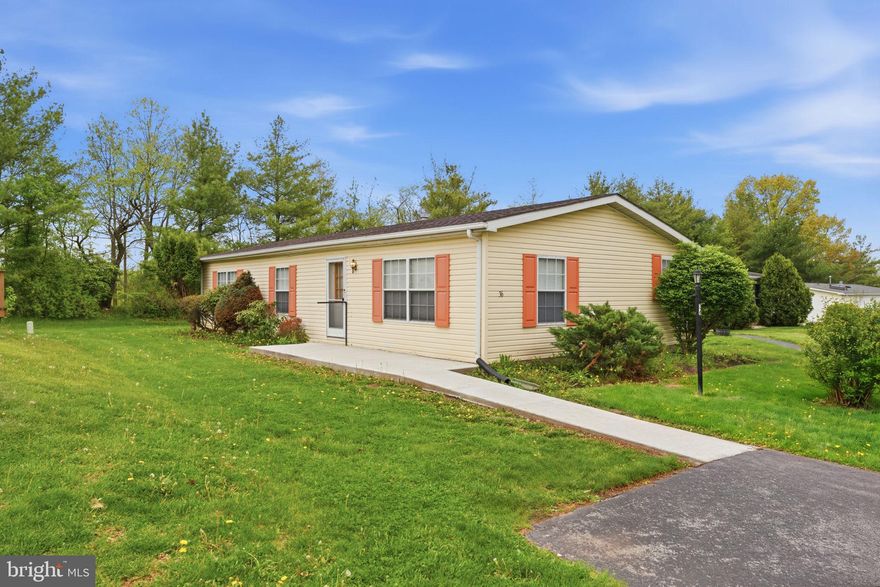 Beautifully maintained and move-in ready, this one-level home in Walnut Meadows offers 2 bedrooms, 2 full baths, and a comfortable layout designed for easy living. The peaceful lot backs to the tree line, giving the home a quiet, private feel, while the interior offers a great opportunity to tailor the space to your taste over time. Enjoy all the perks of this desirable 55+ community, including a renovated clubhouse, pool, activities, and a location close to shopping, dining, and major routes. More pictures coming soon!