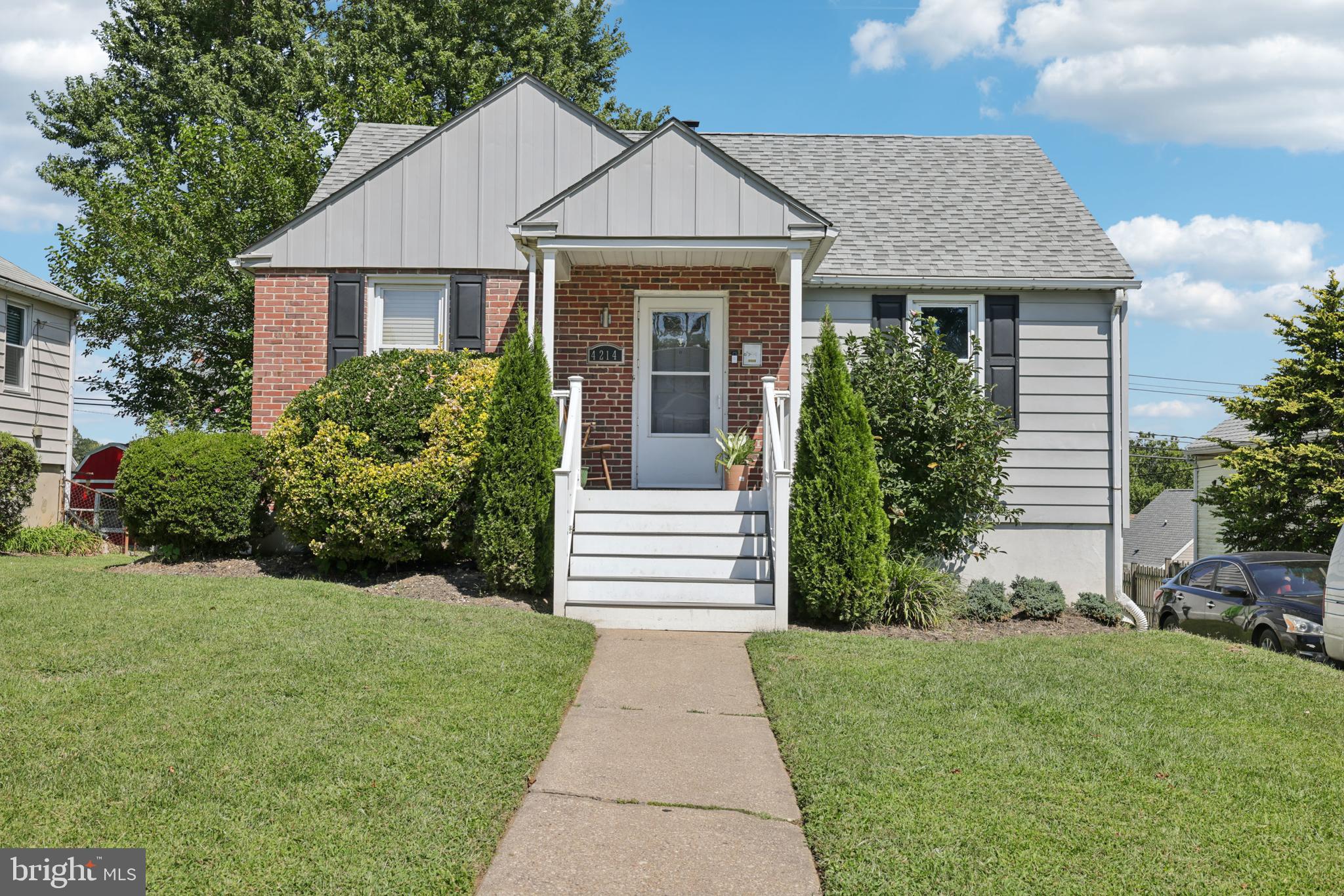 Charming Brick Front Cape Cod in the Heart of Baltimore County!
Welcome to 4214 Thorncliff Rd, a beautifully updated 4-bedroom, 2-bath Cape Cod nestled in a quiet and convenient neighborhood in Nottingham. This brick-front home offers timeless curb appeal and a thoughtfully designed layout featuring two main-level bedrooms—perfect for flexible living arrangements.
Inside, you'll find brand-new flooring throughout, including luxury vinyl plank (LVP) and carpet, creating a fresh, modern feel. The home is well-maintained and includes key updates for your peace of mind: a new dryer (2023), water heater and washer (2022), dishwasher (2021), and refrigerator (2020).
Enjoy outdoor living at its best with a covered composite front porch/deck, built-in storage under the backyard deck, and a fire pit area with a swing—perfect for gathering with family and friends. The long driveway offers parking for 2 to 3 vehicles, providing convenience for you and your guests.
Whether you're a first-time buyer or looking to downsize without compromising on space, this move-in-ready home is a fantastic opportunity in a sought-after location. Don't miss your chance to make it yours!