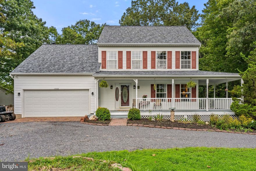 Lovely well maintained colonial home on a 3 acre corner lot.  This home offers a gorgeous updated kitchen with granite counter tops, stainless steel appliances, a huge island and extra breakfast bar off the family room with cozy wood burning fireplace and vaulted ceilings. A large formal living room, formal dining room and half bath. Upstairs offers master bedroom with walk-in closet, master bathroom with dual sinks and ceramic tile. 3 additional bedrooms and another full bathroom. Walk out basement partially is finished with brand new carpet. Fenced in backyard is perfect for entertaining guests around the fire pit or relaxing on the deck. Attached 2 car garage and large covered front porch. This home has a NEW ROOF! Dishwasher and refrigerator less than a year old. HVAC System installed and whole house duct cleaning done 10/2019 . COMCAST HIGH SPEED INTERNET!