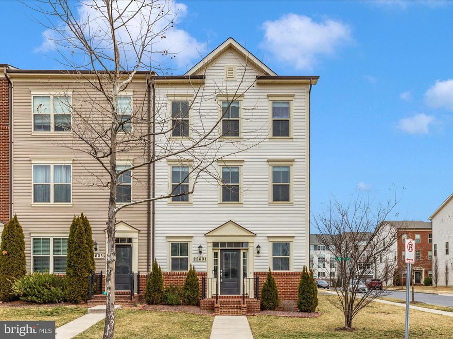 Welcome to this beautifully maintained stunning end-unit townhouse in the highly desirable Cabin Branch community! Offering 3 bedrooms, 2 full baths, 2 half baths, and a spacious 2-car garage, this home blends modern elegance with everyday convenience.

Step inside to a welcoming foyer and living area, complete with a convenient half bath. The heart of the home is the gourmet kitchen, featuring stainless steel appliances, a 5-burner gas stove, double wall oven, upgraded granite countertops, hardwood floors, a French door refrigerator, microwave, dishwasher, and a walk-in pantry. The open-concept main level boasts 9+ ft ceilings, a sun-drenched eat-in kitchen, and a cozy gas fireplace, perfect for gatherings.

Upstairs, the spacious primary suite offers a luxurious en-suite bath with a standing shower, dual vanity, and walk-in closet. This level also includes a washer & dryer for added convenience. The home has been freshly painted and features updated flooring throughout.!

Enjoy the resort-style amenities of Cabin Branch, including a clubhouse, outdoor pool with lap lanes, jogging paths, soccer field, and playground. Ideally located near Black Hill Regional Park, MARC Train, I-270, Clarksburg Premium Outlets, CVS, Starbucks, and 7-Eleven, this home offers both tranquility and accessibility.

Don’t miss this incredible opportunity to own a turn-key townhome in an unbeatable location!!