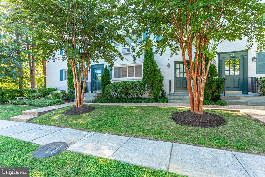 This two bedroom apartment is a hidden gem you do not want to miss! Absolutely pristine with hardwood floors throughout, fresh paint and  updated kitchen with brand new counter tops, Elkay sink, range and refrigerator. The spacious main living area is large enough to incorporate an office area and features a walk-in closet. Two sizable bedrooms offer generous closet space and abundant natural light. Just steps to the tidy common laundry room with utility sink, additional storage bin, bike depot and a convenient extra half bath. Rent includes parking in the private lot, heat, water and gas. Tenant is only responsible for electric and choice of internet/cable. Premier location just steps to the shops and restaurants in Del Ray and a short distance to Metro, Reagan National Airport, Amazon HQ2 and Washington, DC.  No pets, no smoking. Quaint and quiet 7-unit apartment building ready for immediate occupancy.