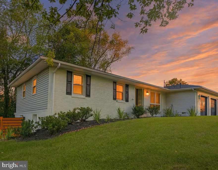 Welcome to this beautifully updated 4-bedroom, 3.5-bath home offering the ease of main-level living in one of Bowie’s sought-after communities. Designed with flexibility and comfort in mind, this home features a spacious layout ideal for today’s lifestyle, including a fully finished lower level with its own bedroom and private bath — perfect for multigenerational living, a guest suite, or a private retreat.

The kitchen has been fully renovated with quartz countertops, a stylish backsplash, ceramic tile flooring, and stainless steel appliances. All bathrooms have been tastefully redone with new tile, modern fixtures, and updated vanities. Hardwood floors flow throughout the main level, while luxury vinyl plank flooring enhances the lower level, which also includes a wet bar, laundry room with utility sink, full bath, and powder room.

Enjoy both electric and wood-burning fireplaces for cozy evenings, along with a refinished deck ideal for outdoor entertaining. Additional updates include an upgraded HVAC system with a gas furnace and power-vented hot water heater, newer windows and roof, epoxy-coated garage floor, and LED lighting throughout.

Combining thoughtful updates with versatile spaces, this home offers comfort, convenience, and modern style — all within easy reach of Bowie’s shops, dining, parks.