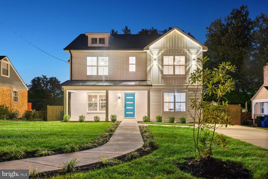 Welcome to your dream home in the highly sought-after Woodside neighborhood of Silver Spring, Maryland! This new modern farmhouse with contemporary flare offers a perfect blend of style and comfort. With an open floor plan spread across three levels, this home boasts five bedrooms, four full bathrooms, and a variety of stunning features. Step inside to discover a spacious living area and a formal dining room that leads to a brand new Trex deck, perfect for enjoying the outdoors. The main level also includes a home office/guest room and a custom designer kitchen with a center island and high-efficiency appliances, making it a chef's paradise. Upstairs, you'll find a luxurious primary bedroom with a beautifully designed en-suite bathroom and a walk-in closet. Two additional bedrooms, a full bathroom, and a convenient laundry room complete the upper level. The lower level is an entertainer's dream, featuring a walk-out gathering room and a custom wet bar with a wine fridge. It also includes a bedroom and a full bathroom, providing the perfect space for hosting guests or relaxing with family and friends.
This home's location is unbeatable, with it's close proximity to downtown Silver Spring, the new purple line Metro, Fillmore theater, shops, and restaurants. Additionally, it's just a short distance away from downtown Bethesda and Washington D.C. No detail has been compromised in the design and construction of this home. Don't miss your chance to own this exceptional property. Schedule a viewing today and prepare to be captivated by its beauty and elegance!
Property Specifications sheet is available for additional information.