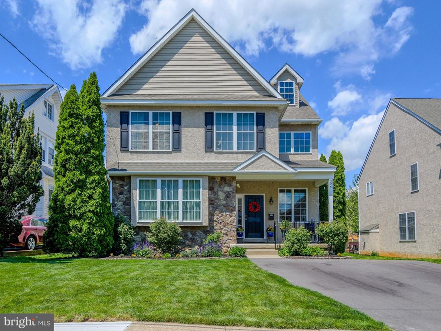 Welcome to this Havertown Gem!  226 E. Benedict has so much to offer.  Spacious Formal Living Room and Dining Room are just the beginning.  Continue into the heart of this home.  Wide open Family Room and Chef's kitchen.  Grab a seat in front of the Gas Fireplace or pull up a stool to the huge island and have a snack!  The convient Laundry Room, Powder Room and Custom Pantry complete this level. Step out onto the new 2 level deck and enjoy outdoor living at it's best,
The 2nd floor offers a sizable Primary suite with big walkin closet.  The primary bath is updated with a new vanity and lighting, large jetted tub and shower.  3 additional bedrooms and a hall bath offer space galore.
Level 3 is an enormous bedroom, playroom, office???? The possibilities are endless.
Want more?  The lower level keeps giving.  Another large entertainment area and a Gym!  Looking for storage?  The unfinished storage areas are tremendous,  
The Kitchen has been redone, Hardwood floors have beed added to the 1st and 2nd floors, HVAC has been replaced and so much more.
This home has been treated with tender loving care.  Seller has done a pre listing Entire House inspection and Stcco inspection.
Move in Ready,  This one won't last!