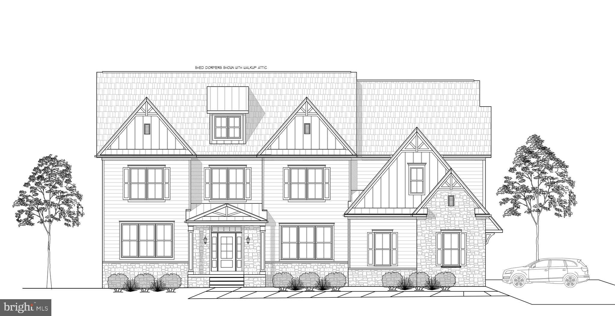 Worcester Township's Newest Luxury Custom Home Development! Crown Point Manor is a niche eight lot single home development in the highest point of Montgomery County. Predominantly a cul-de-sac with one estate style home site available. Three fully customizable floor plans being offered to bring your dream home to life. Cork County Homes LLC is a local family custom home builder, who have been building in Montgomery and Bucks county for two decades. Cork County Homes combines modern materials and techniques with old world traditions. Because they build just a handful of homes each year, they are able to devote the time, attention, and care each on deserves. This listing is for the Kinsley Traditional Model with Fifth Bedroom (option to upgrade to Kinsley Modern Farmhouse Elevation Starting Price of $1,650,000 without Fifth Bedroom and $1,680,000 with Fifth Bedroom and shown in photo #2) The Kinsley Traditional with Fifth Bedroom Model starts at 4,600 square feet of living space with the option to finish the attic or finish the basement . The Exterior of the home will be Hardie Board Siding, with manufactured stone, black metal roof accents, and vertical siding features. The First Floor includes 3" Finished in Place Red Oak flooring throughout, Family Room with 12' high painted coffered ceiling, Eat-in-Kitchen with Gourmet Appliances- Hood Vent, Wall Oven, and Gas Cooktop and Quartz Countertops, 8' Sliding Glass Door to Outside 28'x14' Patio, Walk-In Pantry, and Mudroom access to three car side entry garage. Staircases are stained Red Oak Open Tread with painted white risers, white square spindles and painted white craftsman newel posts. Second Floor leaves nothing to be desired with a Large Master Suite- Huge Walk-in Closets, Master Bathroom with Free Standing Tub, Water Closet, and Frameless Glass Tiled Shower. Four additional Bedrooms each with ensuite bathrooms. Bedroom #3 features a Private Study and Dual Closets. Oversized Laundry Room with Cabinetry and Washer/Dryer Hook-Ups. Option to finish Attic with Full Bathroom. Basement comes standard with Approximate 9' Basement Walls, Half Bathroom Rough-in and has the option to be fully finished. Crown Point Manors Lot Sizes range from 1.84 to 2.06 Acres. First Floor Master Conley Model listing Coming Soon! Taxes to be determined by assessor after settlement. The development is under construction, no model home to be viewed yet. Listing Agent required to attend all site tours. Buyer can drive by site using GPS Address 2044 Berks Road, Lansdale, PA 19446. HOA is $250/year and covers reserve funds. $1,500 One Time Capital Contribution. Pricing. Elevation Plans, and Floor Plans are subject to errors, omissions, changes without notice or obligation and may show upgrades not included as standard. Buyer's Agent should be initial contact with Seller's Agent.