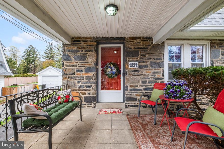 Welcome to 464 Brookhurst Avenue in the highly desirable Penn Valley neighborhood. This spacious home offers 4 bedrooms, 2 full bathrooms, and over 2,100 square feet of well-designed living space.Step inside to an open and inviting main level, where a bright living room features gleaming hardwood floors, abundant natural light, and a striking stone fireplace. The layout flows seamlessly into the dining area and kitchen, creating a comfortable space for both everyday living and entertaining. The kitchen offers granite countertops, a tile backsplash, custom maple cabinetry with ample storage, a center island with cooktop and range hood, recessed lighting, and stainless steel appliances. A convenient mudroom with custom built-ins for coats, shoes, and bags provides everyday functionality and direct access to the backyard. The second level includes three generously sized bedrooms and a full bathroom with double sinks, a large soaking tub, and in-floor heating. The primary bedroom features two closets, including a walk-in closet with custom built-in cabinetry.The third level offers a private fourth bedroom with hardwood floors and a walk-in closet—ideal for a guest room, home office, or flexible living space. The fully finished lower level adds valuable additional space, complete with modern flooring, recessed lighting, a full bathroom, and a dedicated laundry area. Outside, enjoy a large backyard with a spacious deck, patio, gardens, detached garage, and an expansive driveway—perfect for relaxing or entertaining. Located in the top-ranked Lower Merion School District, this home sits on a quiet, friendly street with the added benefit of low taxes. Offering generous space, a functional layout, and a prime location, 464 Brookhurst Avenue is a wonderful opportunity to make it your own.