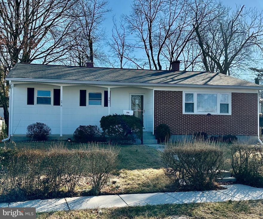 This house is all about the floors... they are beautiful. (refinished in January 2024)This 4 bedroom , 2.5 bath is a step back in time.  Upon entry you will be greeted by the original brick fireplace which is delightful. All 3 beds except for one are on the main level. Two full baths are also located on the main floor.  Bring your vision to bring this cozy home back to its original charm.
