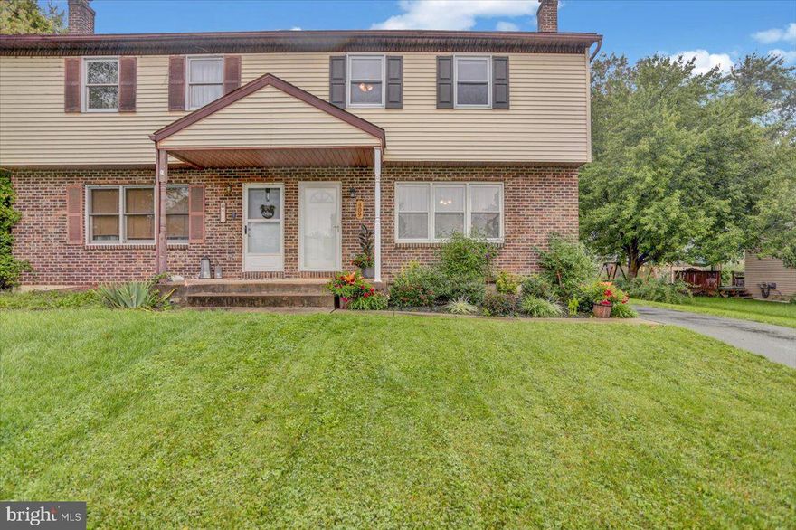 Schuylkill Valley Schools! This lovely Leesport Semi has it all!  3 bedrooms 1.5 baths!  Beautiful new flooring throughout!  Open flowing floor plan with living room leading into the dining area and updated kitchen featuring quartz countertops!  Half bath completes the first floor.  Sliders open to patio area and a great back yard with shed.  Finished lower level great for a family room.  Separate area for laundry and storage!  Upstairs has a newly updated full bathroom and 3 bedrooms.  Off street parking!  Close to playground!  Take a look!