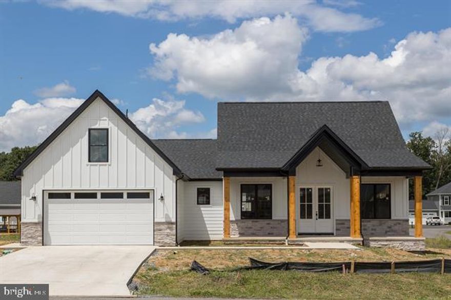 Panoramic mountain views abound from this impressive new build in The Ponds! The grand entrance welcomes you home as you step into the convenience of single level living, constructed by a trusted local Valley builder on a beautiful corner lot. This home features a lovely floor plan with so many thoughtful touches - as if you had designed it yourself! Ample storage, a large laundry/mud room, walk-in pantry (perfectly situated on your way from the garage into your gorgeous kitchen), and an abundance of natural light! You won't even mind washing dishes as you gaze at the Massanutten peak! With 3 bedrooms and 2.5 baths on the main level, you also have the luxury of a large bonus room and full bath on the 2nd level. Turn it into a 4th bedroom, office space, workout area, play area, etc. Enjoy breathtaking mountain views from both oversized covered porches. Convenient to Massanutten and Harrisonburg! Owner related to agent.