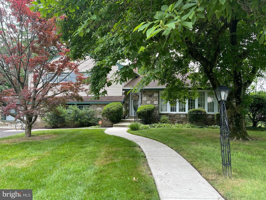300 Old Farm Road is an attractive split-level in Wyncote, situated on a large corner lot in a soothing, suburban neighborhood just outside of Philadelphia. The home's exterior features traditional stonework, historical charm and picturesque views.

Once you enter the foyer, you will see the home's interior has been meticulously maintained. The living room/dining room open floor plan features large bay windows to allow ambient, natural light to filter through, and the well-kept, original hardwood flooring is hard to ignore. The updated kitchen, with a skylight for more natural light, has modern high energy-efficient appliances and an exit that leads outdoors.

On the upper level are three comfortably-sized bedrooms. The primary bedroom has a private bathroom and leads to its own patio–perfect for enjoying your morning coffee or fitness regimen. All three rooms have adequate closet space. Each bathroom has been renovated to add to the home’s contemporary style.

On the lower level, there are: a finished family room, a tool space room with pinewood closets, and a separate laundry room area. The water heater, baseboard heater and furnace are all less than two years old. The fourth bedroom can serve as a second primary bedroom, office, exercise or game room. There is an expansive front and side yard, and the rear yard for seasonal enjoyment and entertainment. There is enough space to install a pool if the homeowner desires.  A four-vehicle driveway and on-street parking provide plenty of parking spaces for your guests.  

The Wyncote community is in close proximity to excellent schools, Arcadia University, Curtis Arboretum and Thomas Robinson Park, shopping and community centers, major highways and public transportation. Travel time to NYC and to the Jersey Shore average two hours; to Center City Philadelphia, less than one hour.

300 Old Farm Road is ideal for those seeking these amenities in their forever home. A one-year home warranty is extended for the buyer's peace of mind.