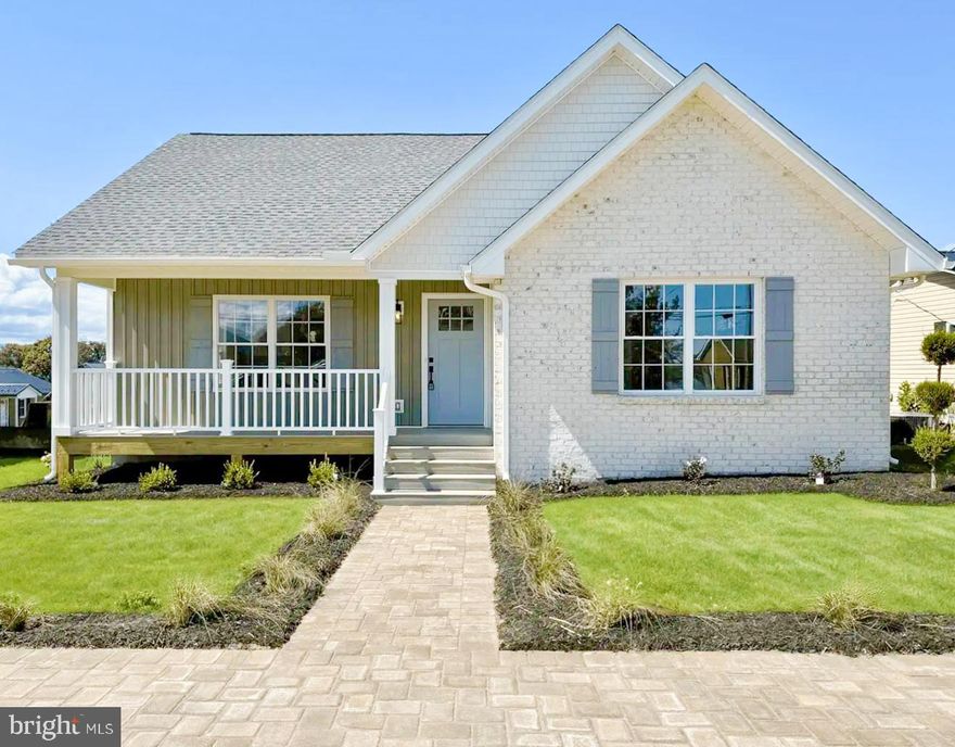Welcome home to this custom built new construction house in the heart of charming Luray. Built by a custom builder, this beautiful 3-bedroom, 2-bathroom single-level home offers an ideal balance of detail, comfort and style. Step into a bright, airy living space with white oak hardwood floors creating an inviting open family space. The kitchen boasts GE stainless steel appliance package, sleek quartz countertops, and a spacious island with a beautiful waterfall edge. Enjoy the tiled walk-in-shower and a spacious laundry closet with washer and dryer hookups. Stepping outside you will find a covered rear deck to relax and enjoy the quiet neighborhood. Additional features include a spacious front porch to sit on, a storage shed, and a paver driveway offering 2 car parking. 
There is a sense of open elegance as you enter the home. Schedule a private showing today.