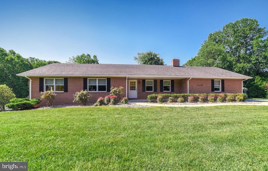 Wonderful Rambler with Lots of Room and a POOL!This Lovely home is so much larger than it looks. It has 4 Bedrooms, 4 1/2 Baths, Kitchen with Stainless Steel Appliances, Corian Counters for Barstools, Dining Room with Wine Fridge, Laundry Room, Living Room, Master Bedroom with Master Bath, 2 other Bedrooms and this is all on the Main Level which walks out onto a large Deck with a Screened in Gazebo.   The Lower Level has a Huge Bedroom, Family Room, Great Room, Kitchenette, Hobby or Storage Room and two full Baths.  This lower level could be used as an in-law suite as it is a Level Walk out to the Car Port. The home is on just over 1.5 acres with an oversized 1 Car Garage. There is a Large Backyard with a  fenced in Pool for You, your Family and Friends to Relax and cool off in.   Disclosures and Plat are in the docs Folder. Come Take A Look!