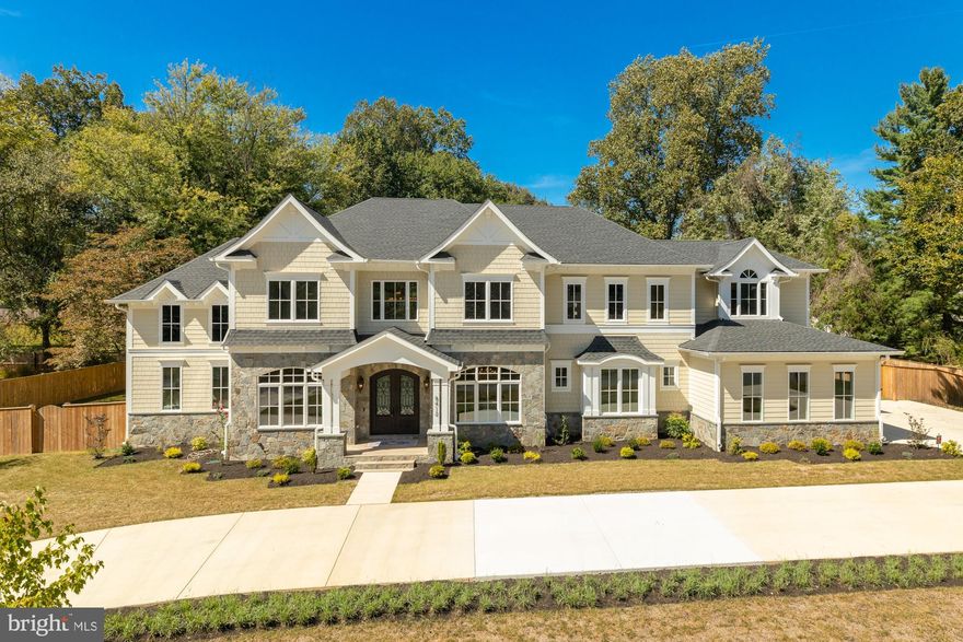 ***NEW PRICE*** ALSO AVAILABLE FOR RENT -- Classic Homes of Maryland has continued their new construction excellence in the Kingsgate model sitting on an almost one acre level lot.  An impressive arched entrance with full view wrought iron doors, triple crown molding throughout, 3.5 inch oak floors, keystone arches and a gourmet island kitchen with a Thermador appliance package and a surprise.      kosher/catering kitchen/butler's pantry.  Man level guest su//ite.  Six bedrooms, six full and two half baths, two fireplaces and a fully finished lower level with family room, kitchenette, media room, wine cellar, office, gym and in-law suite.  Walk to Great Falls Park and River Falls Club.