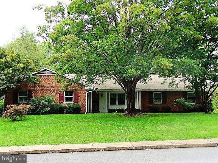 Make this quality built brick ranch style home yours today!  Spacious living on a level lot includes covered back patio & covered front porch. Cherry cabinets in kitchen with lots of storage; Eat-in area opens to a cozy den with raised hearth fireplace; perfect for entertaining family and friends. Formal dining room and formal living room; Recent updates include heat pump, central air & newer roof. Quiet neighborhood. Attached oversized 2 car garage offers plenty of storage. Paved driveway. Original owner.