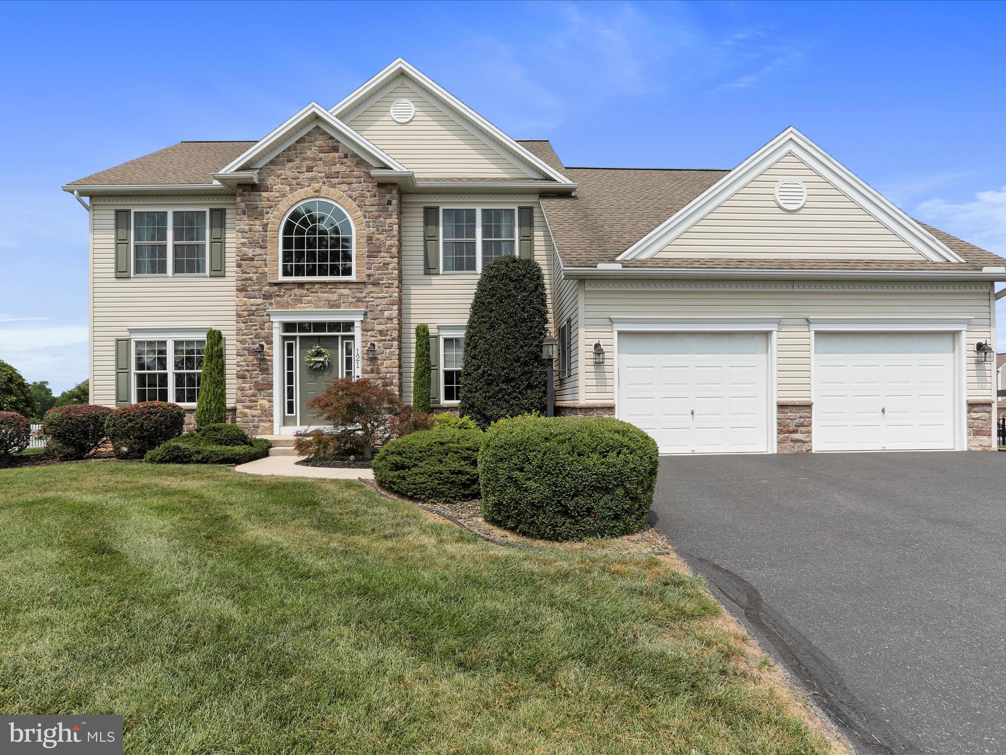 Looking for convenience to restaurants, doctor's offices, I-81, grocery stores, retail shopping, Hagerstown Regional Airport, and so much more? Welcome to 121 Creekwood Dr, Greencastle, Pa 17225! The seller is transferring to a new location, and this is your opportunity! Step inside the welcoming foyer. To your right, you'll find a generously sized office filled with natural light and overlooking the beautifully landscaped front yard, and low traffic street. To your left, enjoy the charm of a formal living/sitting room that flows seamlessly into the dining room - perfect for entertaining. The kitchen offers plenty of storage, an open-concept layout, and a bright eat-in area - ideal for gatherings, holiday dinners, or summer cookouts. Just beyond, the great room invites you to relax by the warm, cozy propane fireplace. Upstairs, you'll find four spacious bedrooms, including a primary suite with a private full bath and walk-in closet. The upper level also features the laundry room for added convenience, along with a total of two full baths upstairs and a half bath on the main level. Step outside to your summer oasis - a beautiful patio, perfect for evenings by the fire. The property includes a dedicated storage garage for your tractor and yard tools, keeping your oversized two -car garage free for vehicles and storage. From the garage, you'll also have direct access to the basement, which is a blank canvas and ready for you to make it your own. Having two accesses to the basement is so very convenient. This home offers the perfect blend of comfort, functionality, and location. Don't miss your chance to make it yours!
Please remove shoes upon entry or wear the shoe coverings that are provided. 4-hour notice is required for showings. Appointment required.