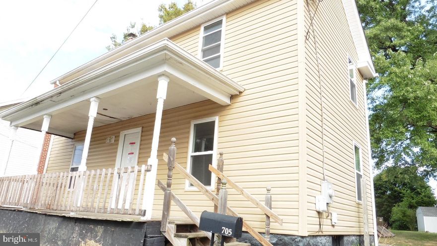 NEW PRICE and mostly cosmetic repairs ($10K max.). ARV $108K. Excellent value - previously renovated in 2014 after a fire. Has 17 newer vinyl windows, drywall, roof and fixtures.  VETERANS - Talk with your lender about renovation loans to have the $ to make this your own by choosing colors and flooring!  Front porch and two side porches for enjoying the outdoors. Not all lenders have all renovation products - so ask me about who does. There are USDA renovation loans with no money down, VA renovation loans, stream line FHA 203K loans with very little down.  Sold as-is.