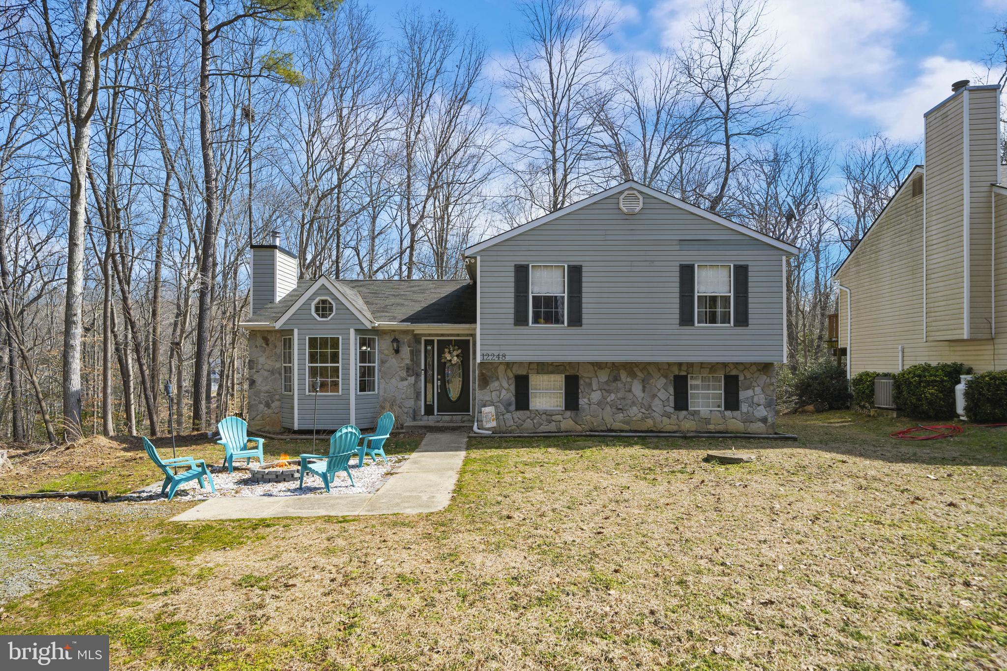 Come home to this beautiful split level home in Lusby, MD!! This house offers an inviting open floor plan, 4 bedrooms, 3 bathrooms, walk in closet in master, updated kitchen with new back splash, a large tiered deck, fully finished basement, a stone fireplace, and so much more. This home has been well kept and is ready for its new owners! For a private showing reach out to me today. Don't miss out!