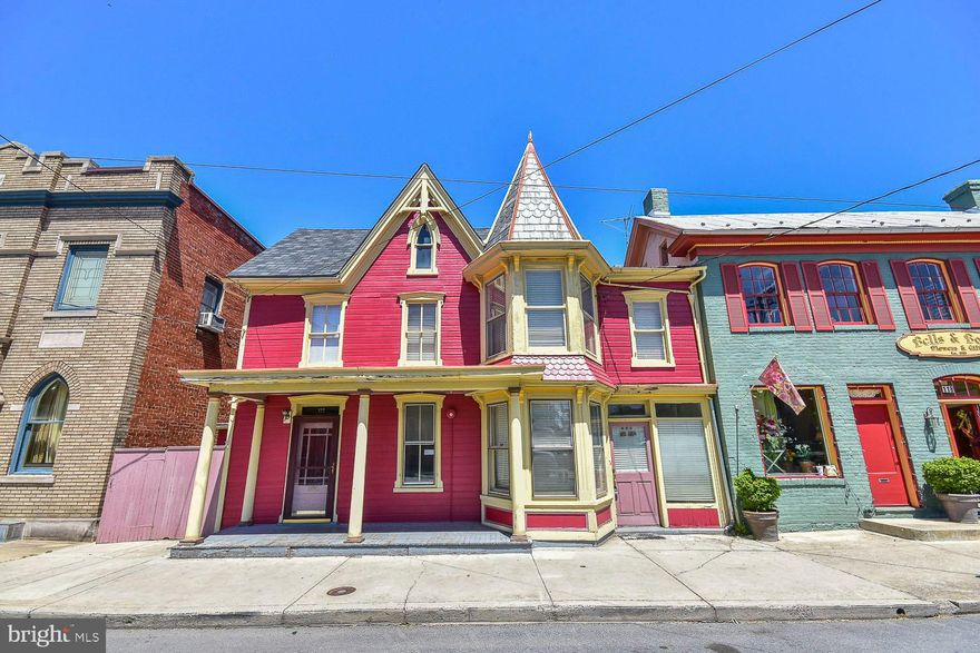 Constructed in 1795, this captivating Victorian estate boasts a rich history as the former residence of Elisha Boyd. Conveniently located just three blocks from the MARC train station, it stands at the heart of downtown. Offering four bedrooms, a parlor, a sunporch, two side porches, walk-up attics, and two hot water systems, this property exudes charm and functionality. Nestled within a serene courtyard area, it also features a two-story carriage shed and a detached garage with alley access, adding to its allure and practicality.  

Yes, this incredible home needs some work to bring it back to its former glory but there is a VA appraisal in hand with no repairs needed.  We also have a termite inspection and treatment w/ warranty.  

This also has 2 addresses - one for the house and one as a commercial space/retail space.  Huge potential.  Come take a look today!