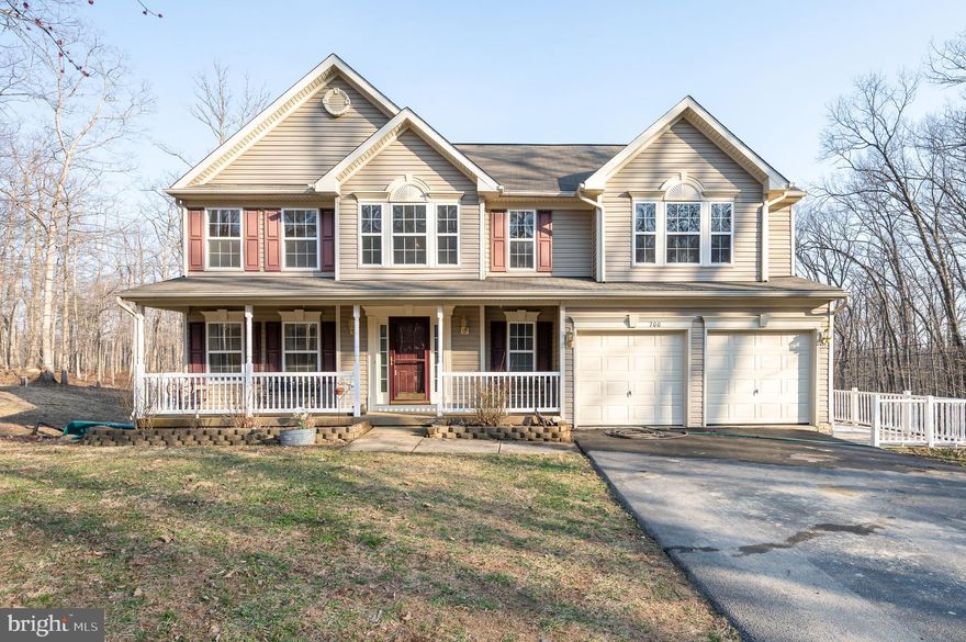 Welcome to 700 Crow Drive, situated in Wilde Acres subdivision in Frederick County, VA.  When you step in the front door you will notice a two story foyer with lots of natural light.  The main level of this home offers a half bath, formal dining, living room and a den.  The kitchen has lots of space that opens up to the the living, which is great for entertaining.  On the upper level you will find 3 secondary bedrooms and a full bath along with a primary bedroom with its own bathroom.  The basement is fully finished which offers another full bathroom and a rec room.  Outside you can entertain on your large rear deck or enjoy morning coffee on your front porch.