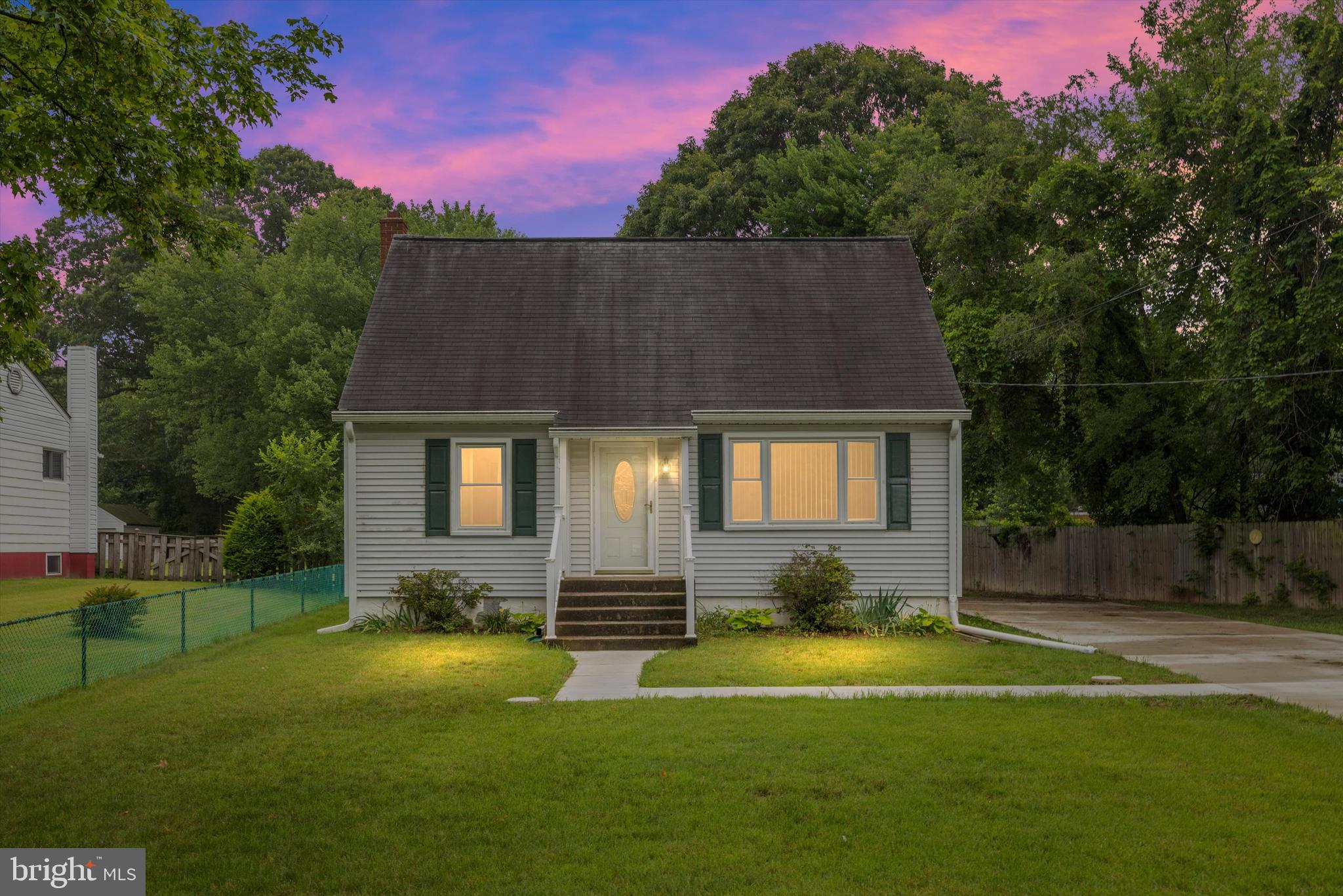 Welcome to 1213 Pekin Rd—centrally located in the heart of Pasadena, this classic Cape Cod offers timeless charm with practical updates and space to grow. Featuring four bedrooms, including two conveniently located on the main level, and two full bathrooms plus a half bath, this home provides flexible living for all stages of life. Step inside to find freshly updated floors and spacious living areas full of natural light. The large kitchen offers ample cabinet space and flows easily to the backyard—perfect for indoor-outdoor entertaining. Upstairs, you'll find two additional bedrooms and a half bath with unique character, while the unfinished basement offers endless potential for customization—whether you’re envisioning a home gym, workshop, or rec room. Situated on a generous corner lot with off-street parking, the property also includes a private driveway and side yard with room for gardening, play, or pets. With its unbeatable location near shopping, dining, commuter routes, and schools, this is a rare find in Pasadena at an incredible value.
