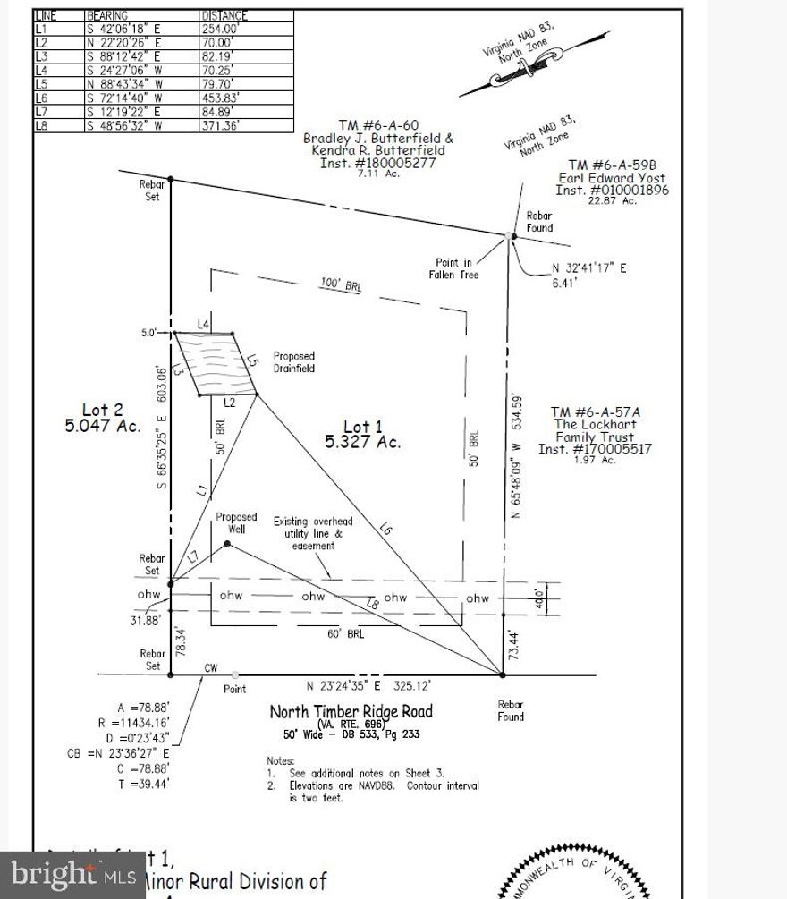 Discover the perfect balance of privacy and convenience with this beautiful 5.327-acre wooded lot located in Cross Junction, Virginia. Just 20 minutes from historic Winchester, VA and 25 minutes from Berkeley Springs, WV, this property offers the ideal blend of country living with easy access to shopping, dining, and commuter routes.

Situated on relatively flat terrain, this parcel is easy to build on and already approved with a 4-bedroom perc—making it ready for your dream home. Electricity is conveniently accessible at the lot line, reducing development costs and hassle. Mature trees provide natural beauty, shade, and privacy, while the expansive acreage ensures plenty of space for outdoor living, recreation, or even a hobby farm.

Whether you’re looking to build a full-time residence, a weekend retreat, or an investment property, this lot provides the peace of rural living without sacrificing modern convenience.

 Call Agent for more details!