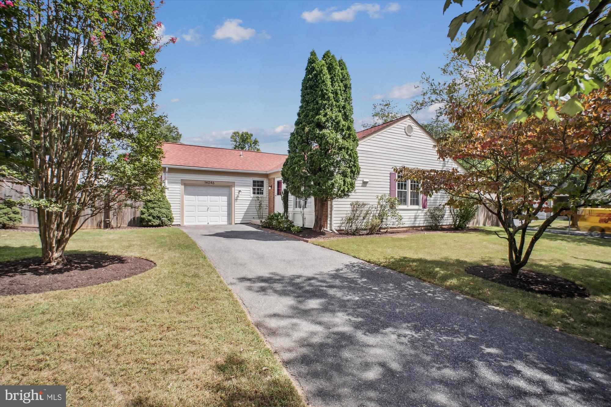 OPEN SUNDAY 9/7, 1-3PM!
STAND-OUT SHOWCASE WITH MAIN LEVEL LIVING & UPDATES GALORES!
Nestled in a quiet corner lot in the highly sought-after Potomac Ridge Community within the nationally top-ranking Wootton HS district, this impeccably updated 3-bedroom, 3 bath, 2-level Rambler blends modern comfort with timeless charm. A long list of major updates include a new roof (2022), replacement windows (2012), heat pump (2015), renovated bathrooms and kitchen (2015), upgraded hardwood floors on the main level (2015), new luxury vinyl plank flooring on the lower level (2025), and much more!
Beautiful curb appeal welcomes you home. Enter into an airy open floor plan filled with natural light, vaulted ceilings, and gleaming hardwood floors throughout the main living areas.
A chef’s delight, the remodeled kitchen features granite countertops, white resurfaced cabinetry, a striking tile backsplash, stainless steel appliances including LG dishwasher (2021), under-cabinet lighting, and a brand-new Moen faucet (2025). Adjacent living and dining areas are ideal for both relaxing and entertaining, highlighted by a wood-burning fireplace, recessed lighting, and sliding glass doors that lead to the deck and fenced backyard offering effortless indoor-outdoor living. An updated laundry room with Samsung washer (2021) with garage access is located just off the foyer.
The main-level Primary Suite offers a private retreat, featuring hardwood floors, a walk-in closet, and an en-suite bath completely remodeled with upgraded flooring, a marble-top vanity, and an oversized mirror medicine cabinet. Two secondary bedrooms, both with ample closet space, share a beautifully updated hall bath with marble-topped vanity, decorative tile backsplash, and upgraded tub/shower surround.
The finished lower level boasts an expansive recreation room with brand new LVP flooring, recessed lighting, and two windows for natural light. A spacious bonus room with a closet and matching flooring is ideal for a home office or exercise space, while an adjacent renovated 3rd full bath with marble-top vanity and walk-in shower adds convenience. A large utility and storage room completes this level.
Enjoy access to community amenities including parks, tennis and basketball courts, and scenic walking and biking trails. Also nearby is the North Potomac Community Recreation Center, a state-of-the-art, eco-friendly LEED-certified facility opened in 2016, offering a wide range of programs and activities for people of all ages, including dedicated offerings for seniors.
Just minutes away from Muddy Branch Park, The Kentlands, Downtown Crown, Washingtonian Rio, Ride-On bus service to Shady Grove Metro, and I-270, this home is located at the center of everything. Don’t miss this chance to make this rare gem yours!