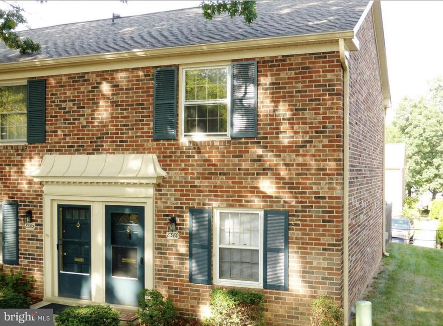 Solid brick 2 level townhome condo * Experience the ease of condo living with low maintenance and hassle free amenities. Say goodbye to exterior maintenance and hello to more time for the things you love. 
New paint and main level lighting 2024 * Condo fee covers gas/heat,  water, sewer, trash, exterior maintenance and common grounds *  Conveniently located near shops, restaurants and parks. Easy access to 495 an 95 and just 1.6 miles to the VRE