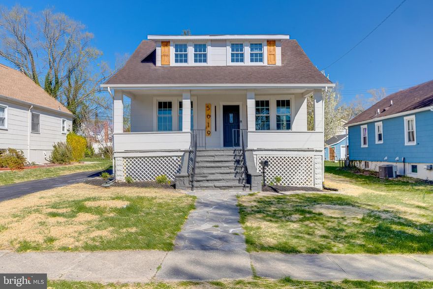 Welcome to this beautifully renovated 4-bedroom, 3-bathroom Craftsman-style home that effortlessly combines classic charm with modern comfort. From the moment you step onto the expansive front porch, you’ll feel right at home. Inside, you’ll be greeted by a spacious, open layout filled with plenty of natural light and highlighted by a custom-designed kitchen; perfect for cooking, entertaining, or simply enjoying the heart of your home. The main floor features a hotel-like primary suite, offering a luxurious retreat with easy accessibility. 
At the rear of the main floor, you’ll find a dedicated laundry/mudroom with plenty of space for a custom built-in around your washer and dryer; a dream setup for keeping everything clean and organized. Upstairs, you’ll discover two oversized bedrooms plus a versatile bonus room that can serve as a home office, art studio, nursery, playroom, or additional storage whatever suits your lifestyle best. The finished basement offers even more living space, with a cozy family room ideal for movie nights or casual hangouts, plus an additional bedroom, perfect for guests or extended family. Outside, the expansive backyard provides ample space for play, gardening, or future outdoor projects. The property also features a long driveway that offers plenty of off-street parking, making day-to-day living and entertaining even more convenient. And don’t forget the large front porch perfect for relaxing and catching up with neighbors. This home truly has everything you need and more thoughtfully designed and ready to welcome you.