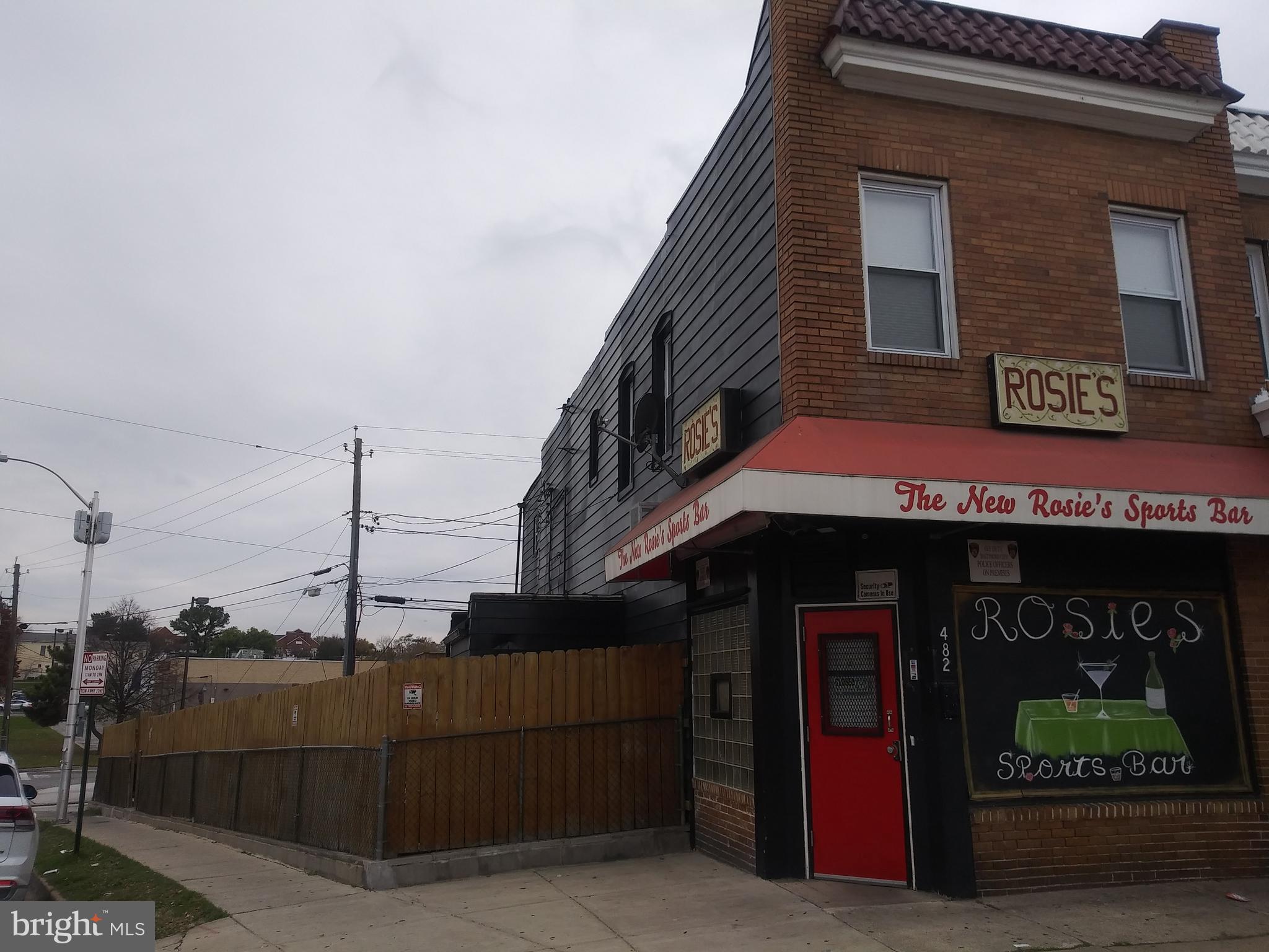 Ring in 2023 with BD7 Liquor License Sports Tavern Business, Pkg Goods and Bldg (may be eligible to convert to A License) centrally located in Baltimore City. Roof, Plumbing, Electrical, AC and upper Windows 2 yrs young. BA's upgraded, side patio for all season outdoor fun. Well maintained to relax with enjoyable atmosphere. Basement level storage/stock w/ 2 entrances. A must see Turn Key opportunity. Digital Music leased. All equipment convey except office chair/file cab, Stock Liquor sold separately