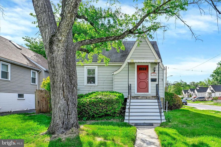 Welcome home to 7401 Park Drive in the Harford Park area of Parkville. This charming single-family home offers a comfortable layout, great natural light, hardwood flooring, and plenty of usable space. Situated on a nice corner lot in an established neighborhood, the home also provides convenient access to shopping, dining, parks, schools, and major commuter routes.