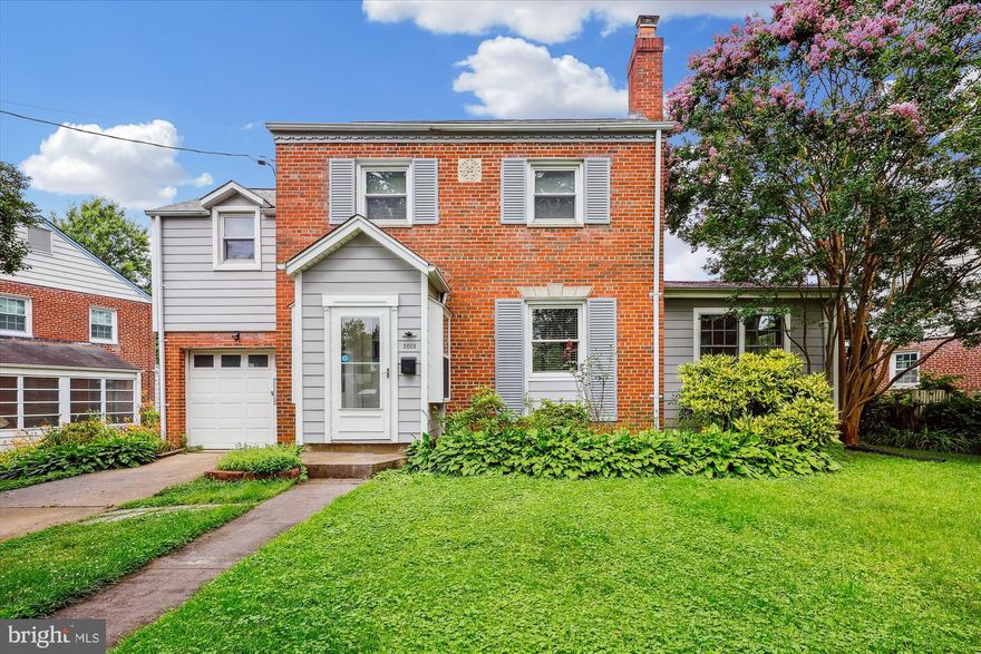 Step into timeless charm and modern convenience with this beautifully updated Colonial brick and siding single-family home, featuring over $30,000 in pre-market upgrades. Boasting three spacious bedrooms and two full bathrooms, this home combines classic character with thoughtful improvements tailored for today’s lifestyle. From the moment you enter through the enclosed porch entry vestibule, natural light welcomes you, setting the tone for a warm and inviting interior.
The living room offers a cozy retreat with refinished hardwood floors, elegant molding, and a fireplace with a classic mantle and glass doors—perfect for chilly evenings. The formal dining room is ideal for holiday gatherings and dinner parties, enhanced by crown and chair rail molding. A convenient breakfast bar opens to the updated kitchen, which features stunning new countertops, ample cabinetry, stainless and black appliances, and stylish luxury vinyl plank flooring.
A light-filled family room addition offers vaulted ceilings, a ceiling fan, and a large picture window, creating the perfect space for relaxing or entertaining. The adjacent mudroom off the kitchen adds functionality with built-in cabinets, shelving, and a closet, along with access to a freshly painted main-level full bathroom.
Upstairs, the renovated full bathroom includes new tile, a modern vanity, and updated fixtures. All three bedrooms feature refinished hardwood floors, generous closet space, ceiling fans, and fresh paint. The fully finished lower-level recreation room is a true bonus, offering new carpet, fresh paint, a built-in bar area, and custom shelving—perfect for game nights or casual entertaining. Additional lower-level utility space includes a washer and dryer, utility sink, and abundant storage options.
Enjoy the outdoors in the fenced backyard with a concrete patio, flower boxes, mature landscaping, and a storage shed. The property also offers a one-car garage and driveway parking for two more vehicles. Major system upgrades include a new roof, HVAC, siding, and windows—making this home move-in ready.
Ideally situated near the heart of Silver Spring, this home offers exceptional commuter convenience. Wheaton Metro Station (Red Line) is just over a mile away, offering direct access to Downtown Silver Spring, Dupont Circle, and Union Station. Multiple Ride On and Metrobus routes are a very short distance, connecting you to key areas throughout Montgomery County and the D.C. metro area. Nearby Georgia Avenue provides quick access to I-495, I-95, and I-270 for easy regional travel.
You’ll also enjoy proximity to a wide variety of retail, dining, and recreation options. Westfield Wheaton Mall is just minutes away and includes Costco, Target, Macy’s, Dick’s Sporting Goods, and more. Popular dining options nearby include Los Chorros, Nava Thai, The Limerick Pub, and many casual restaurants and cafes. For outdoor enthusiasts, Wheaton Regional Park and Brookside Gardens offer beautiful green spaces, playgrounds, trails, and seasonal events. The Silver Spring Civic Center and downtown area provide year-round community activities, farmer’s markets, and entertainment.
With its blend of character, comfort, and convenience, 2013 Dayton St. is a true gem in one of Montgomery County’s most desirable and commuter-friendly locations.