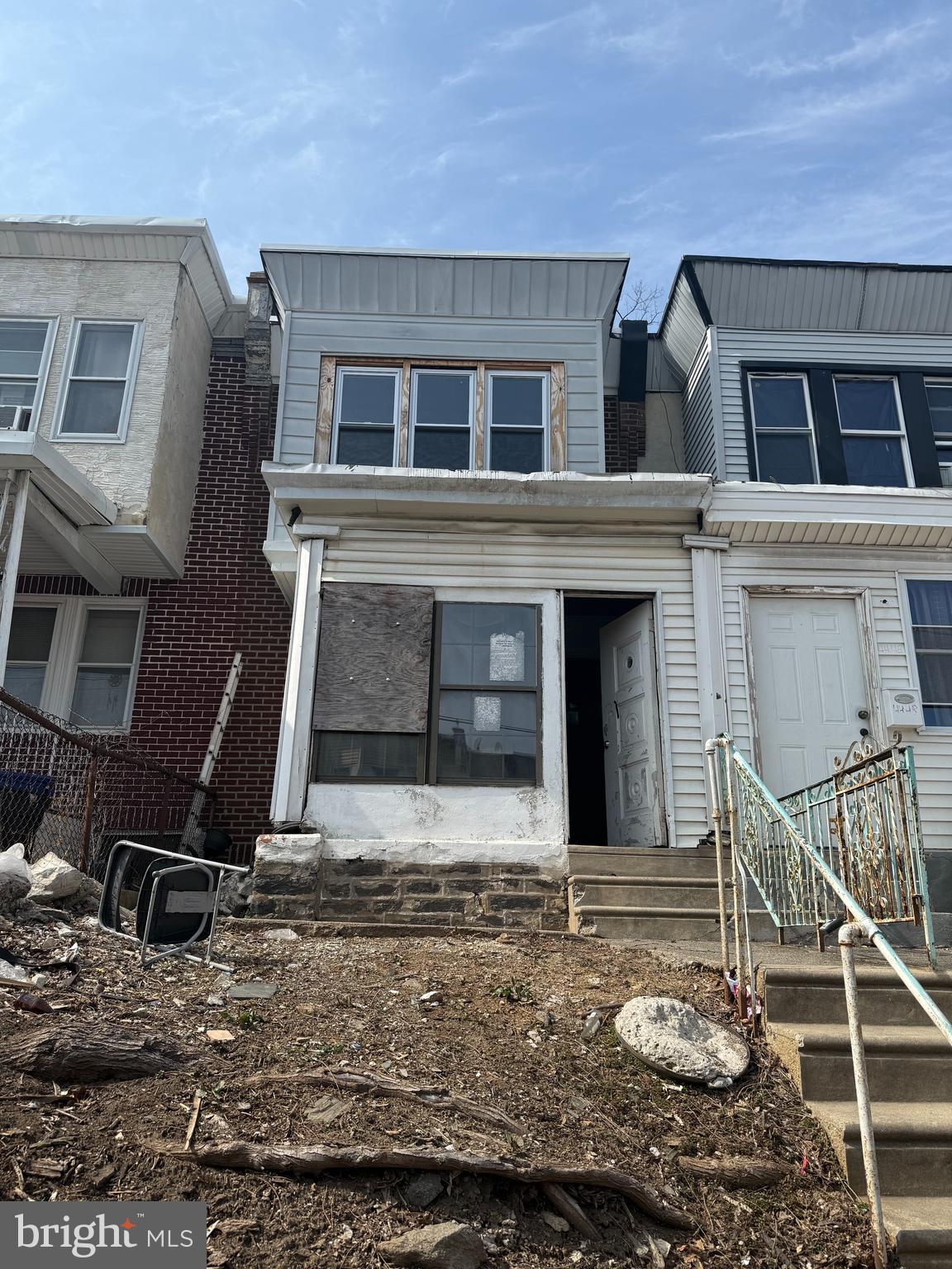 Investor special in the heart of Hunting Park! This 3-bedroom, 1-bath straight-through rowhome offers over 1,100 square feet of opportunity and is ready for your vision. Framing has already begun, and the interior is a clean slate awaiting your rehab plans. The home features high ceilings, exposed brick, and a full basement with stone foundation. New framing and a rear entry door have been installed, offering a head start for your renovation project. Located just off Roosevelt Boulevard, this property is close to schools, shopping, and public transportation. Zoned RM1 and ideal for a flip or buy-and-hold strategy. Property is being sold in as-is, where-is condition. Buyer is responsible for City Cert and any associated repairs. All offers will be presented. $2,500 deposit and proof of funds required with all offers.