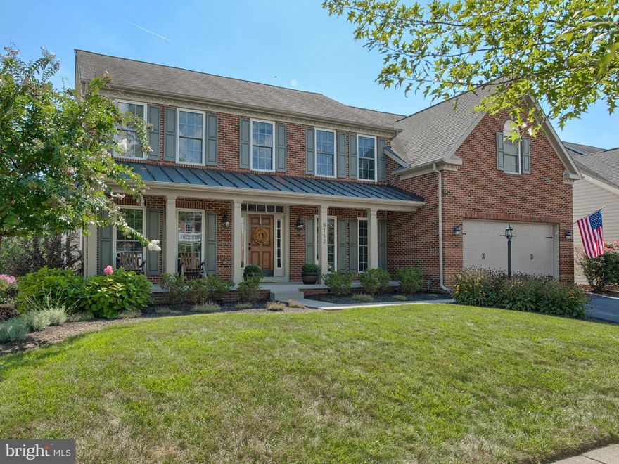 This home has it all! One of the most desirable streets in Villages of Urbana. Huge front porch; fenced yd backing to woods. Entertain on deck & patio! Upgrades: moldings, hardwds, office, morning rm. Gourmet kitchen: tons of cabinets, granite, breakfast bar, extra-large pantry. 4 bedrms, 4.5 baths! Huge Master suite: sitting area, 2 walk-ins, spa bath. Walk-out basement: bar, rec area, fireplace!