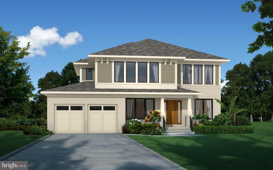 Beautiful new home being constructed in Arlington.