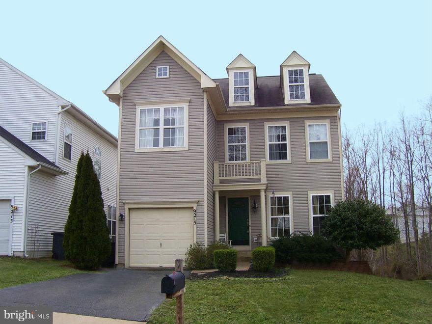 Spacious SF house with garage. Hardwood floors on main level. Adjacent family room to open kitchen area leads to deck and fenced landscaped backyard. MBR has large walk-in closet and MBA. Finished basement with full bath. Near VRE station.